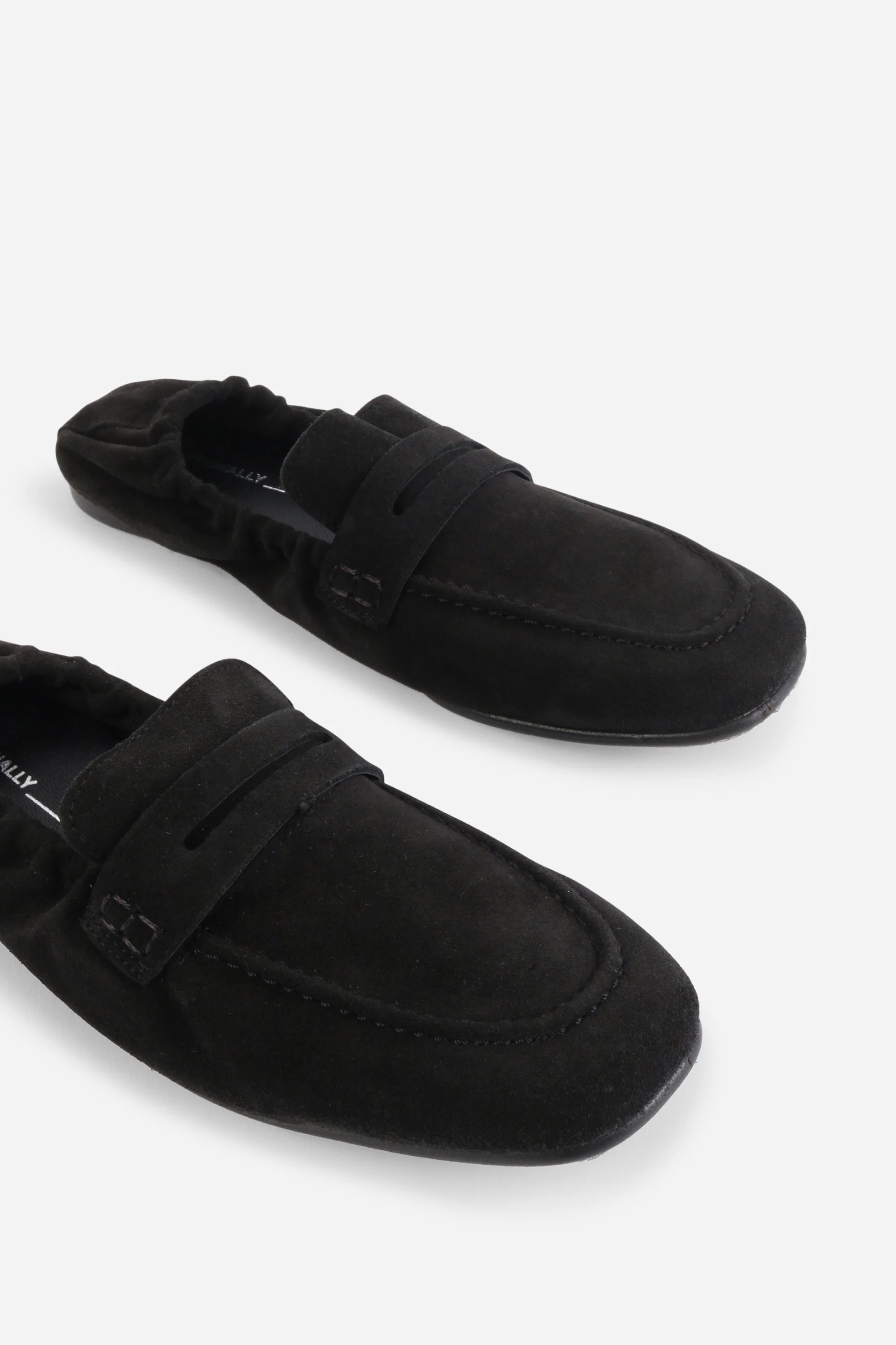 Sail Ruched Suede Loafer - Image 9