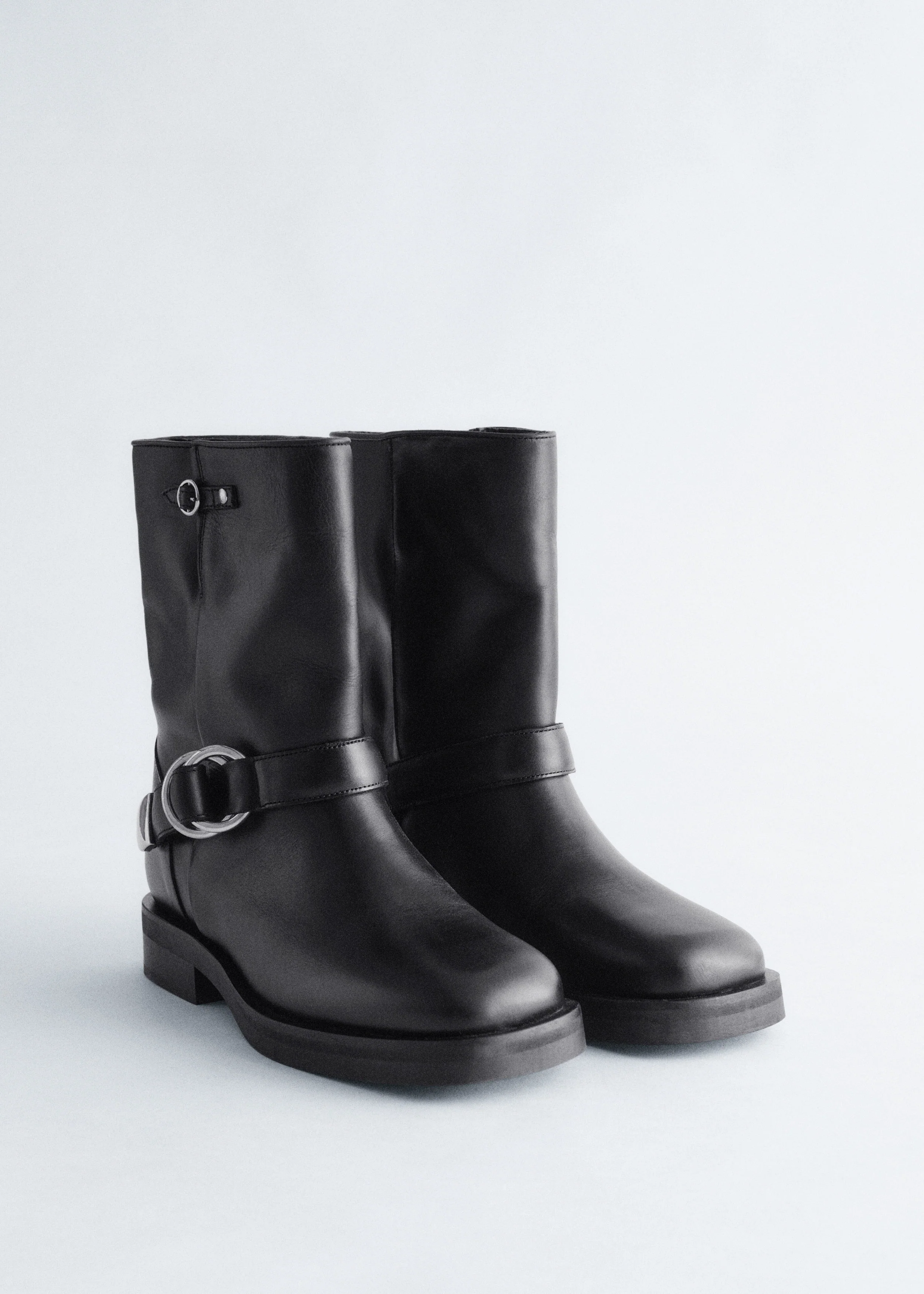 Sasha Biker Boot - Black - Image 2