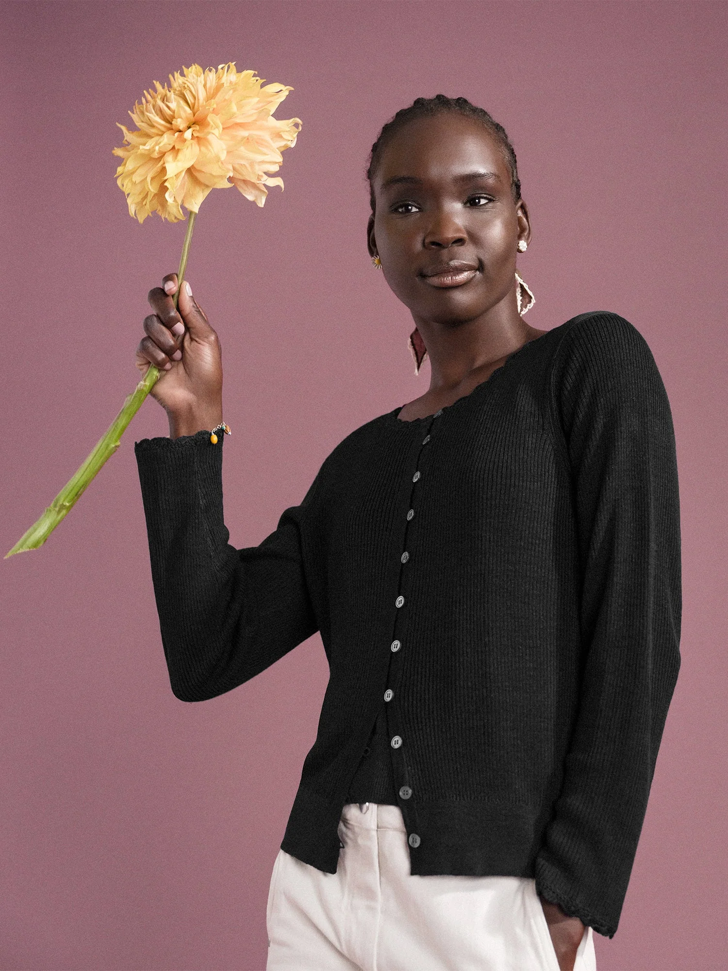 Senna Cardigan - Black