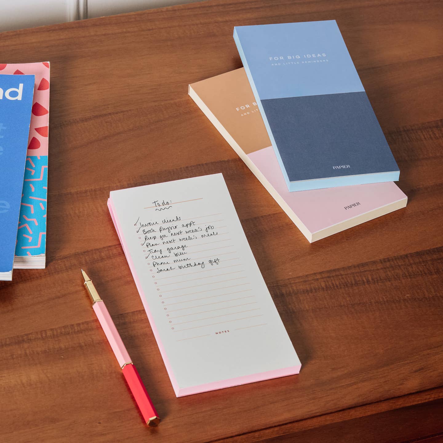 Set of 3 Listpads - Colorblock - Image 3