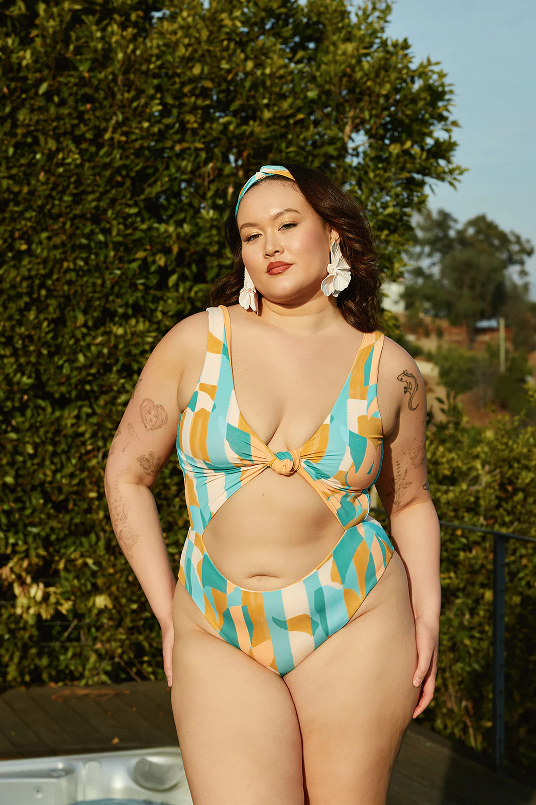 Shoreline One Piece II - Expressivo/Peach - Image 11