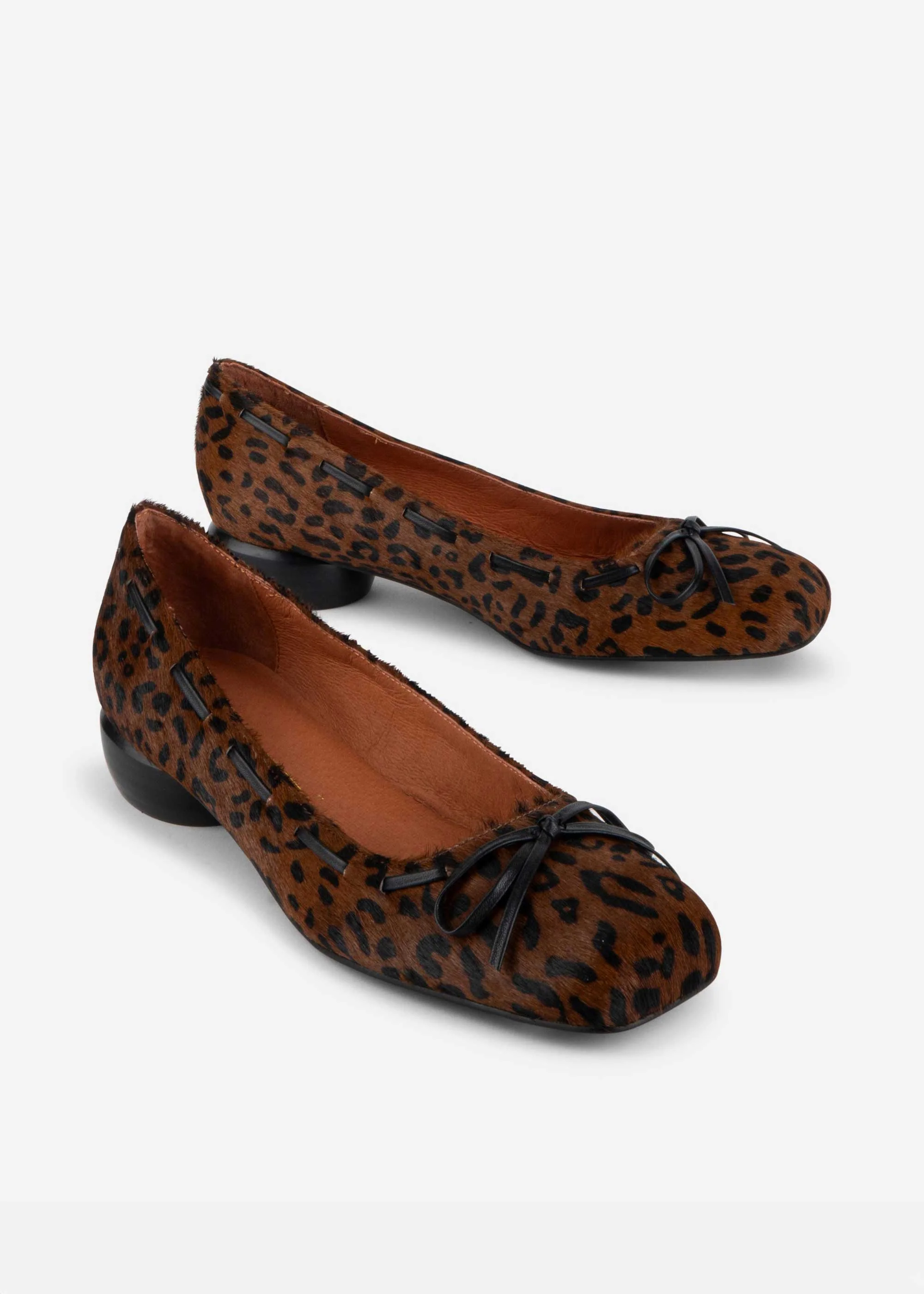 Sia Calf Hair Flat