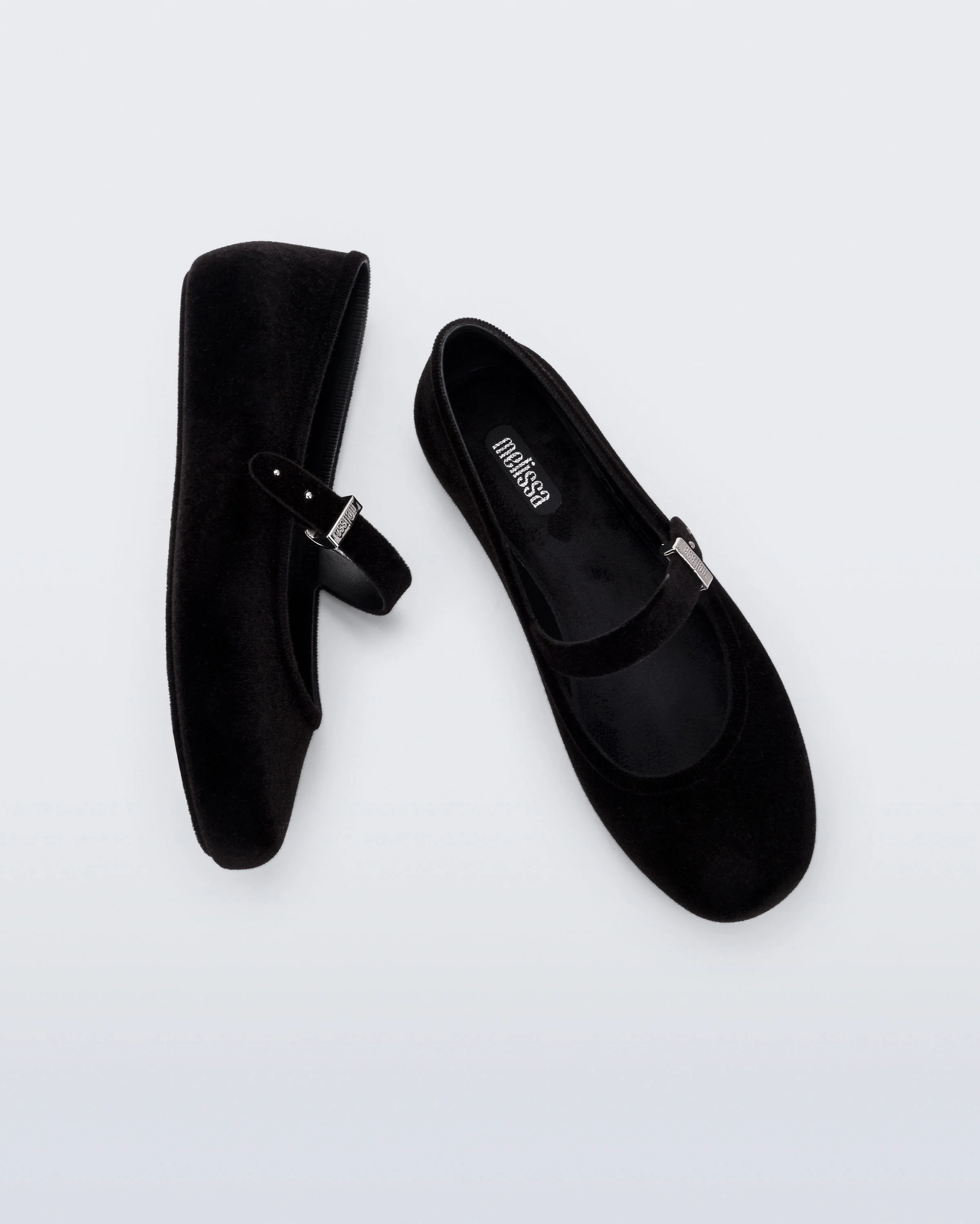 Soft Ballerina Velvet II - Black - Image 3