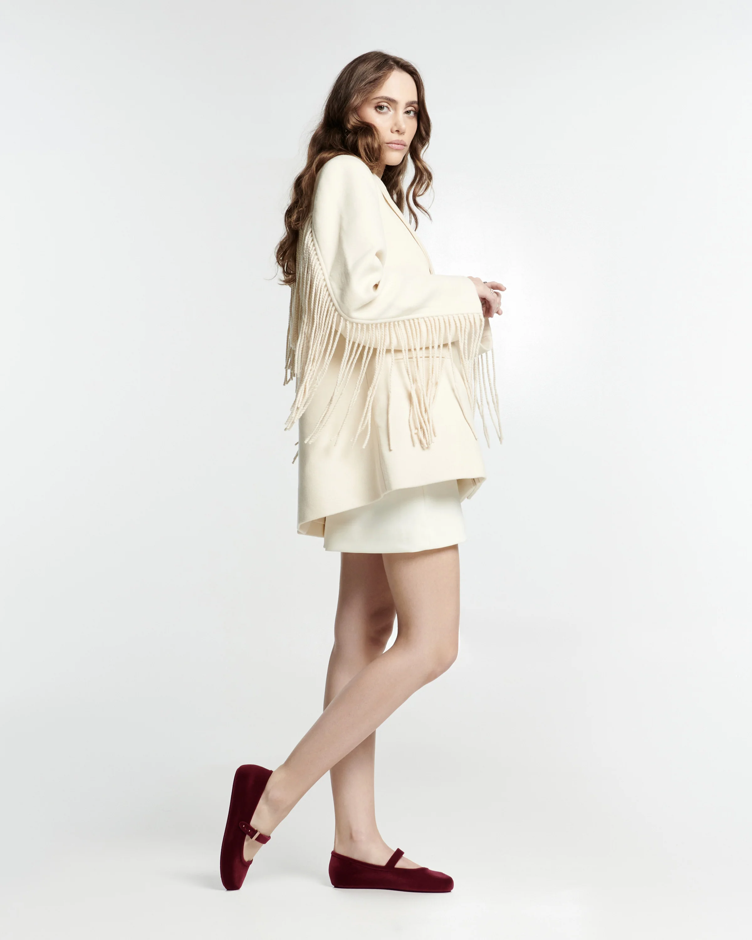 Soft Ballerina Velvet II - Red - Image 5