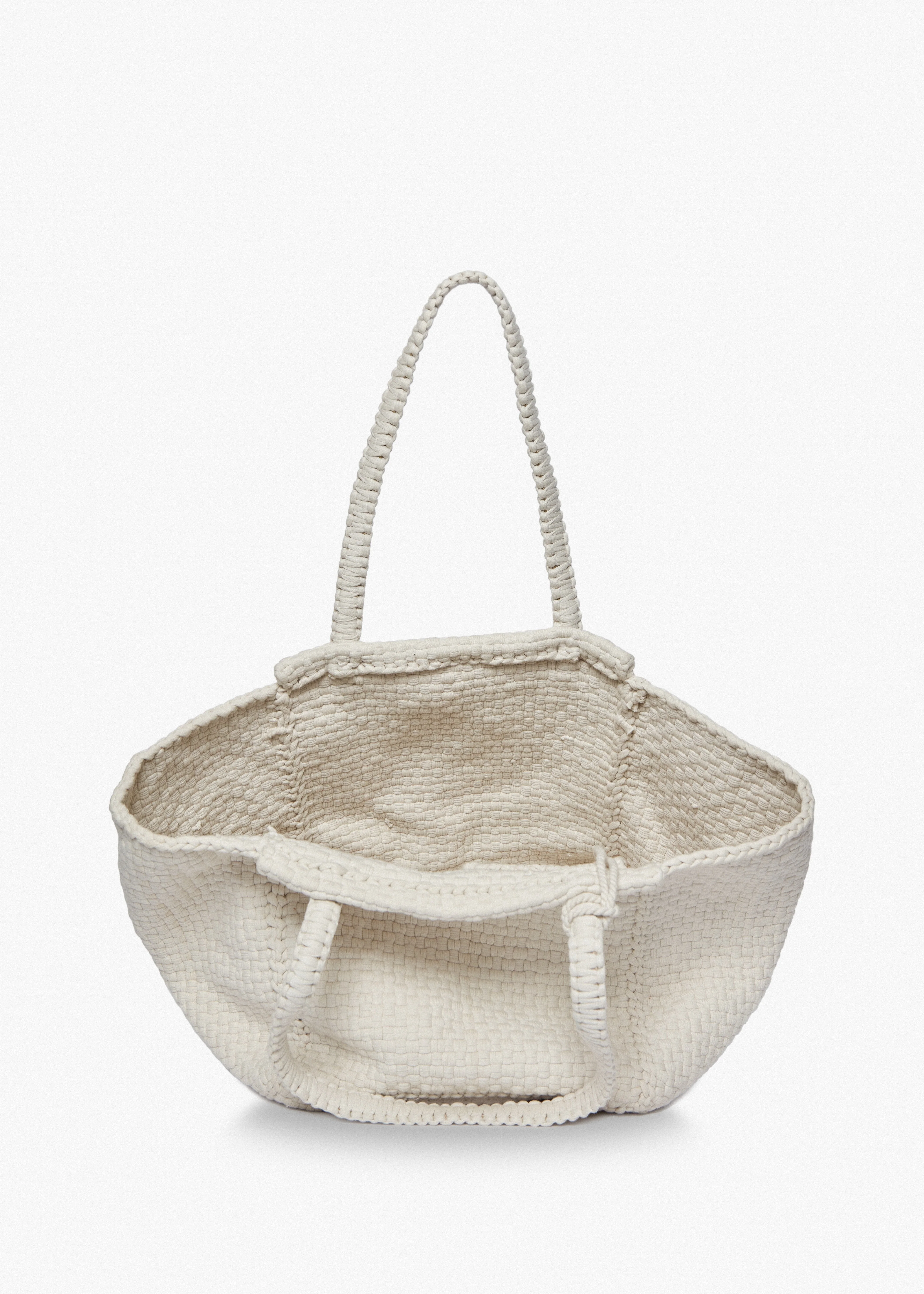Soona Upcycled Woven Cotton Tote Bag - Image 3