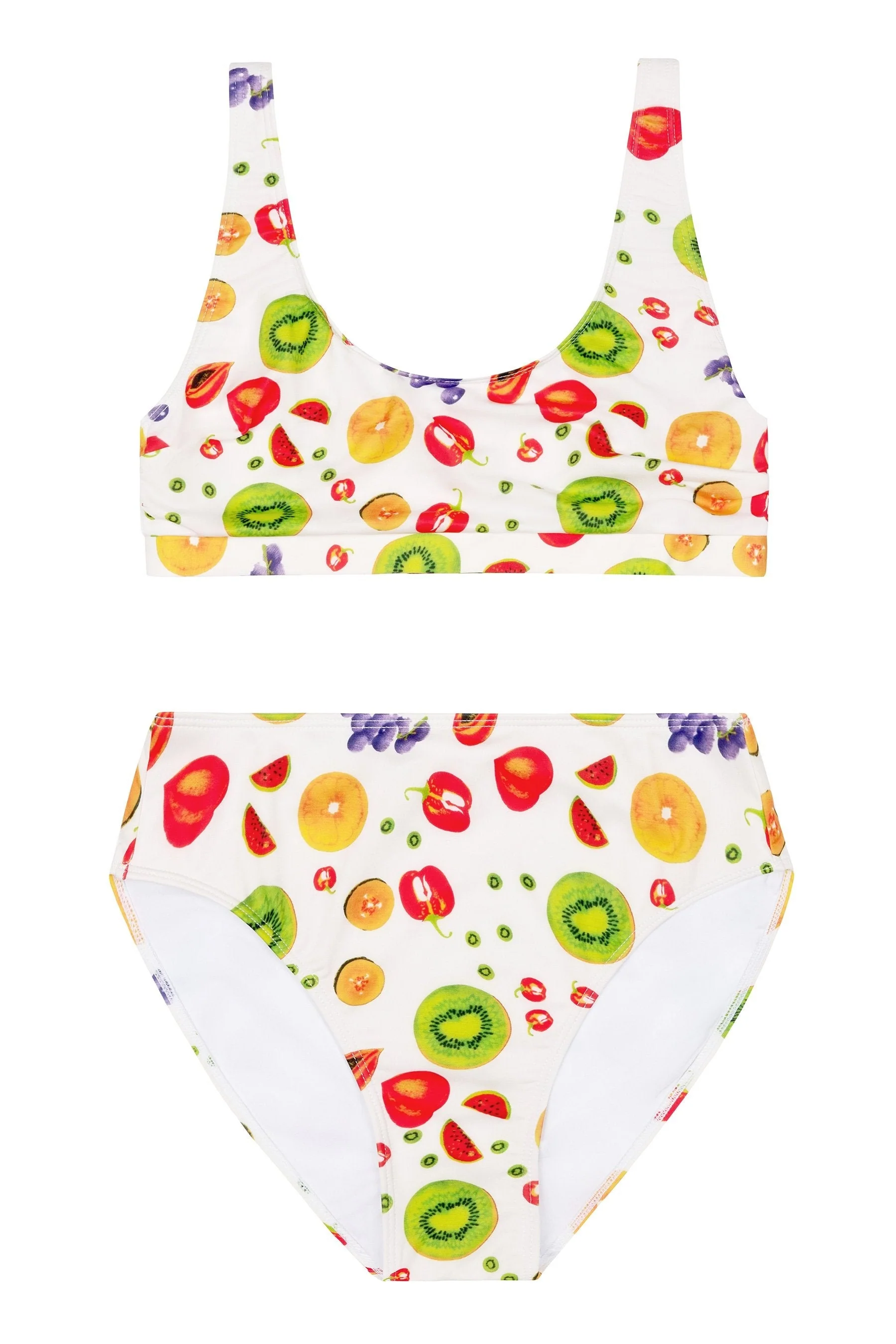 Sport Bikini Bottom - Fruit Print - Image 3