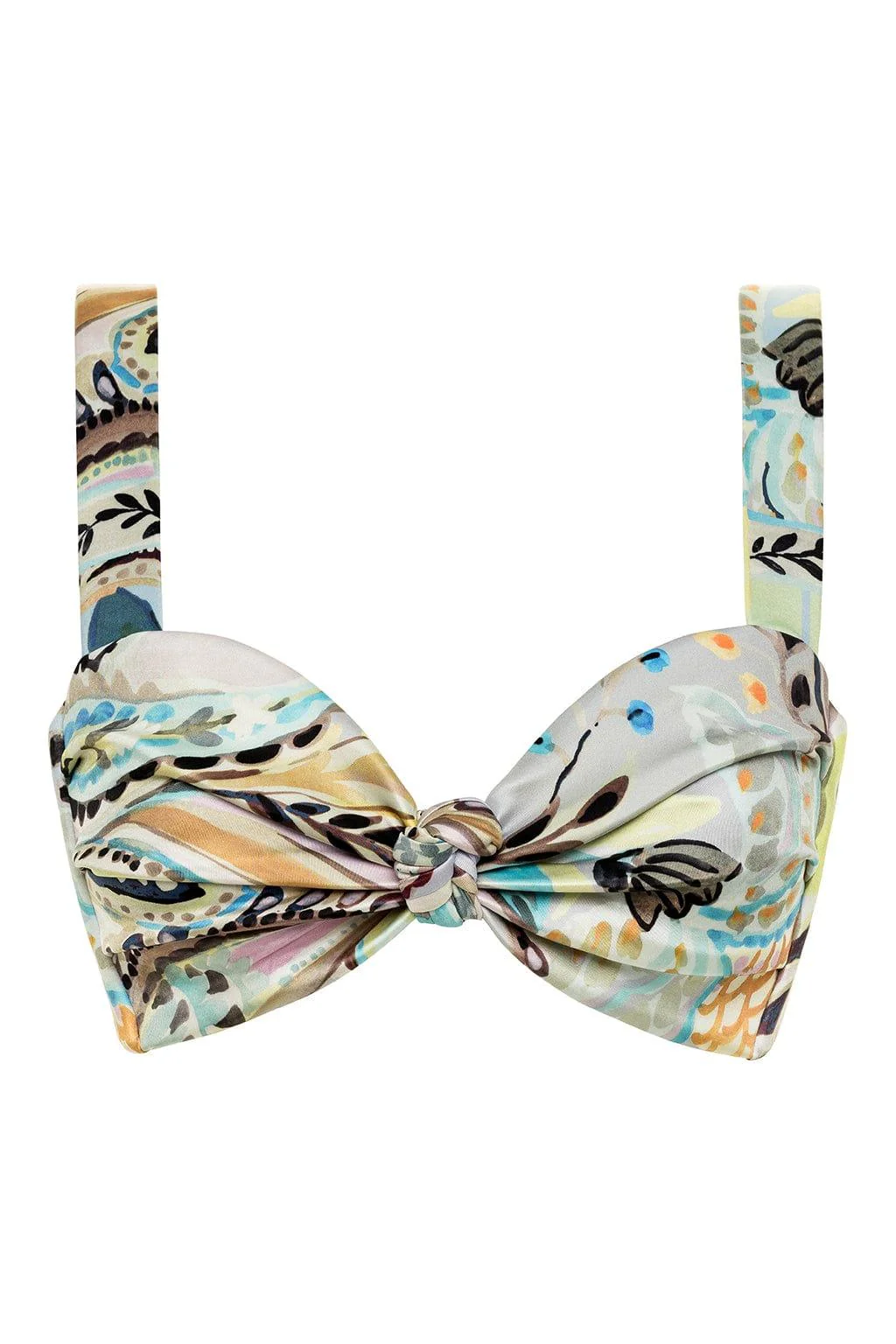 St. Barths Floral Hayden Bikini Top - Image 2