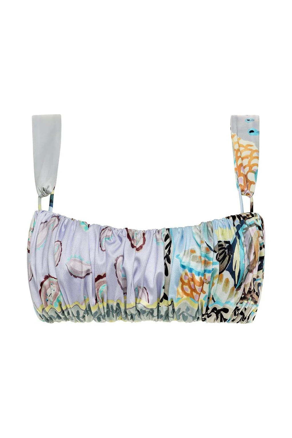 St. Barths Floral Victoria Bikini Top - Image 2