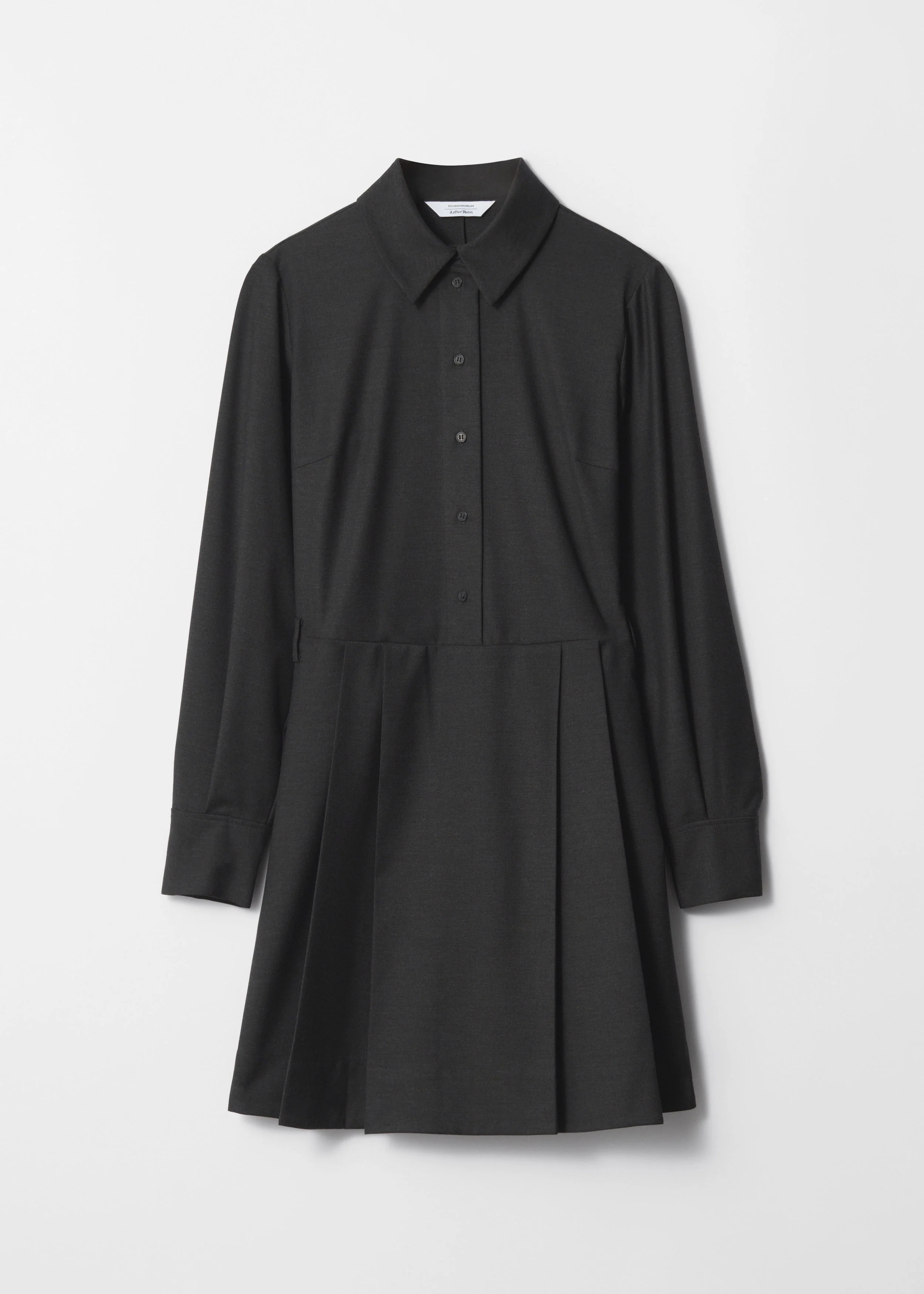Erin Shirt Dress - Grey - Image 3