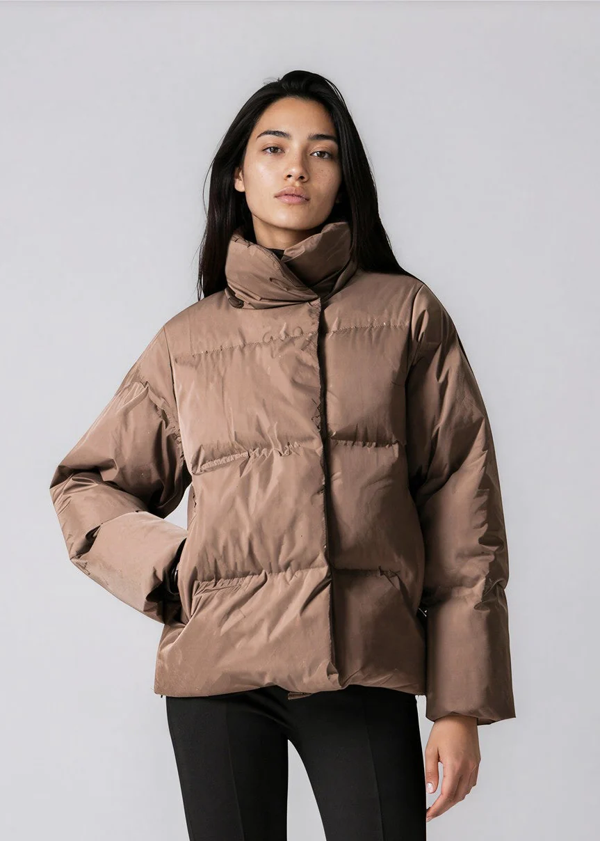 Eudora Down Jacket - Beige