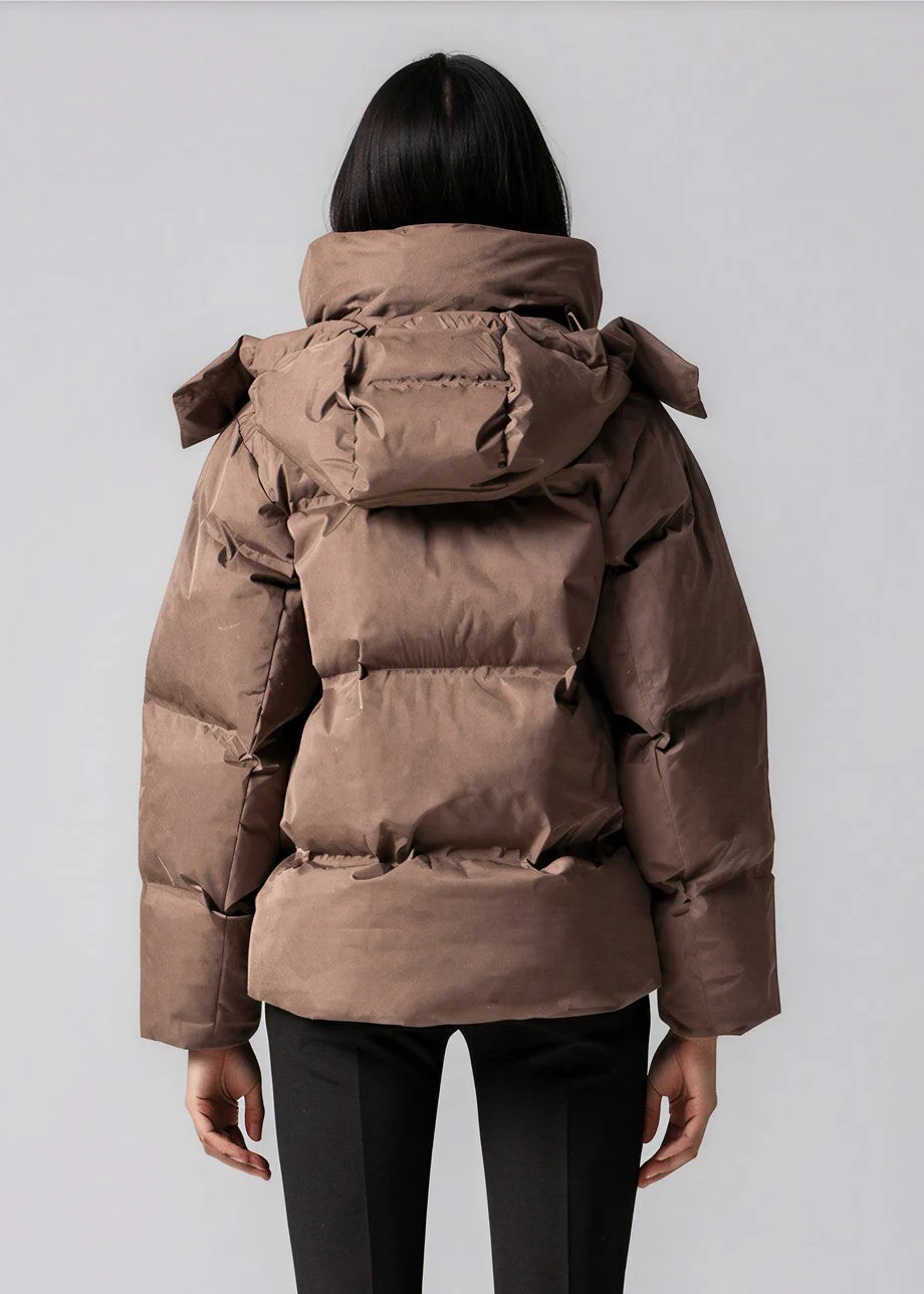 Eudora Down Jacket - Beige - Image 2