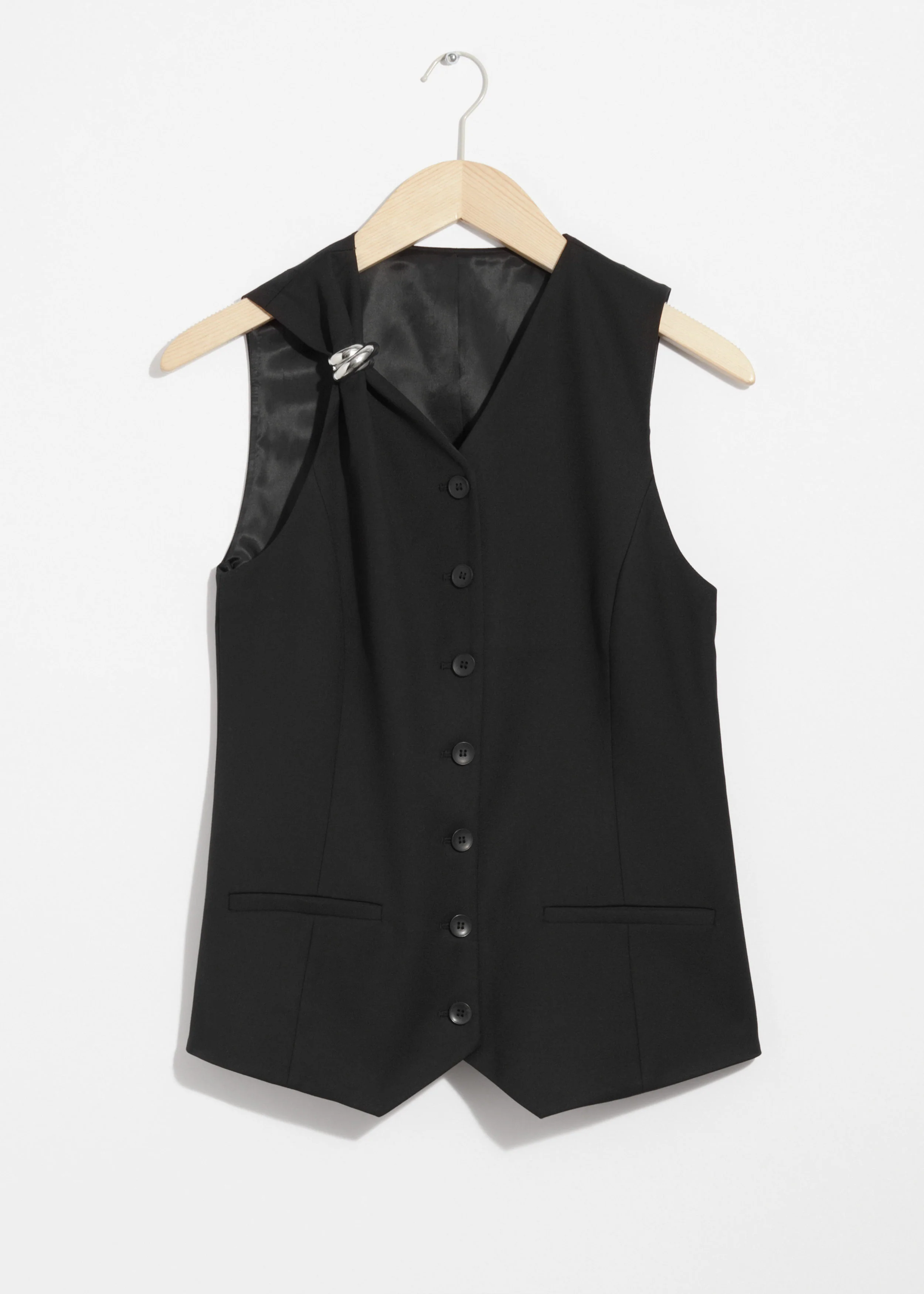 Marcie Waistcoat - Black - Image 2