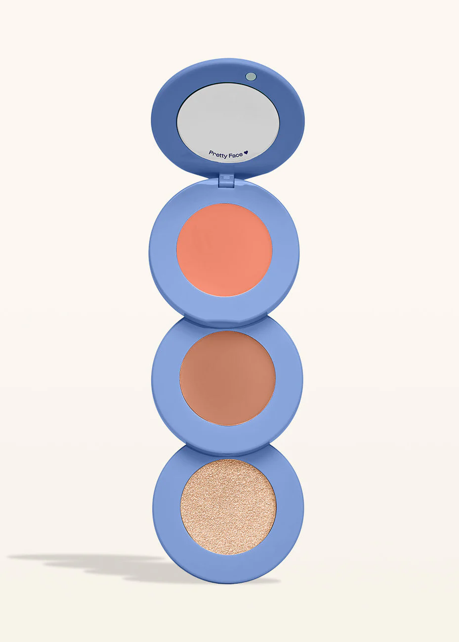 Stack the Odds Cheek Trio - Sunkissed