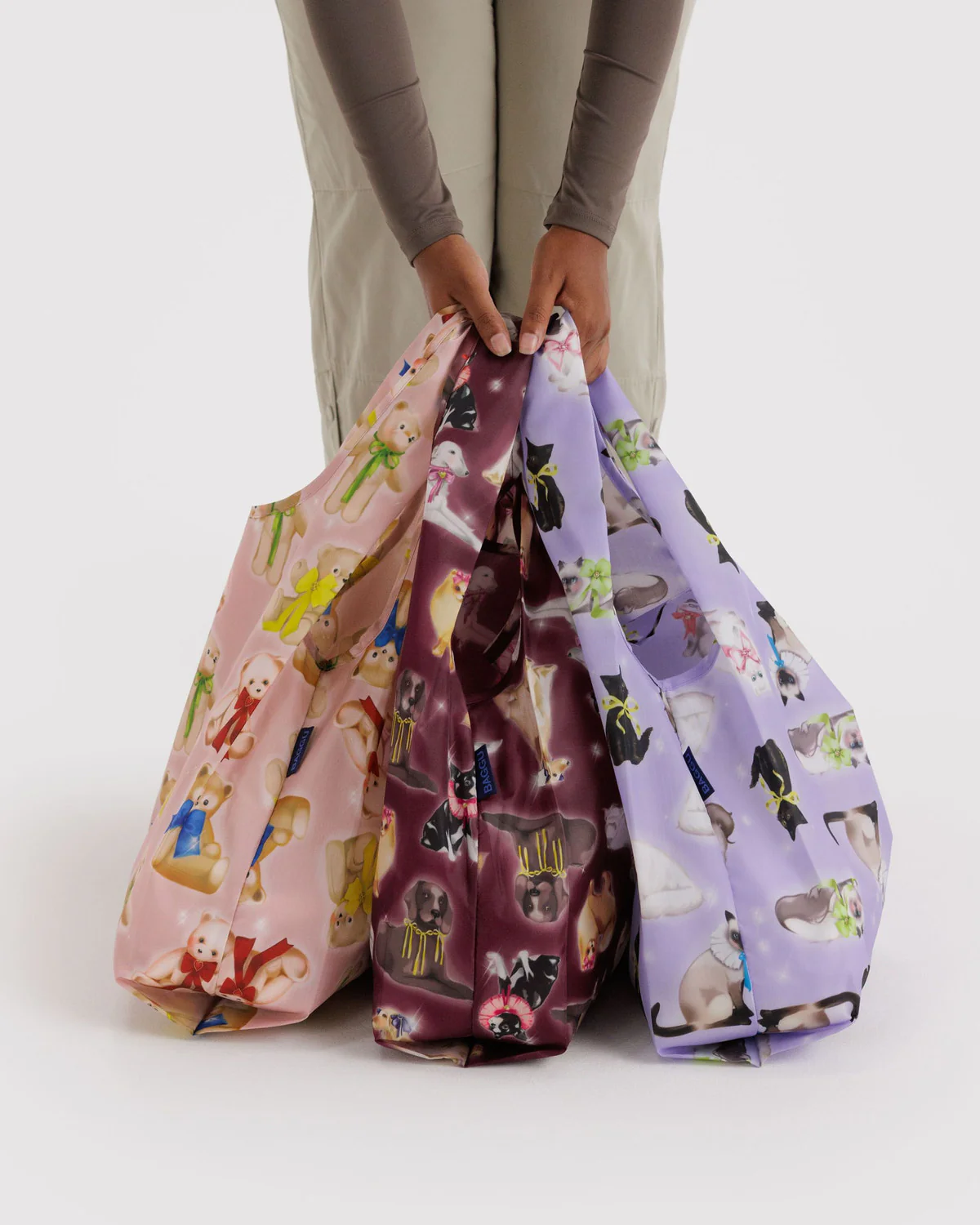 Standard Baggu Set of 3 - Fancy Animals - Image 2