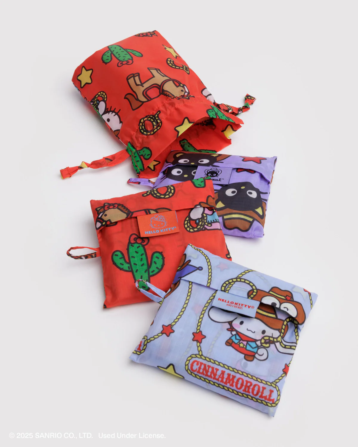 Standard Baggu Set of 3 - Hello Kitty & Friends Western