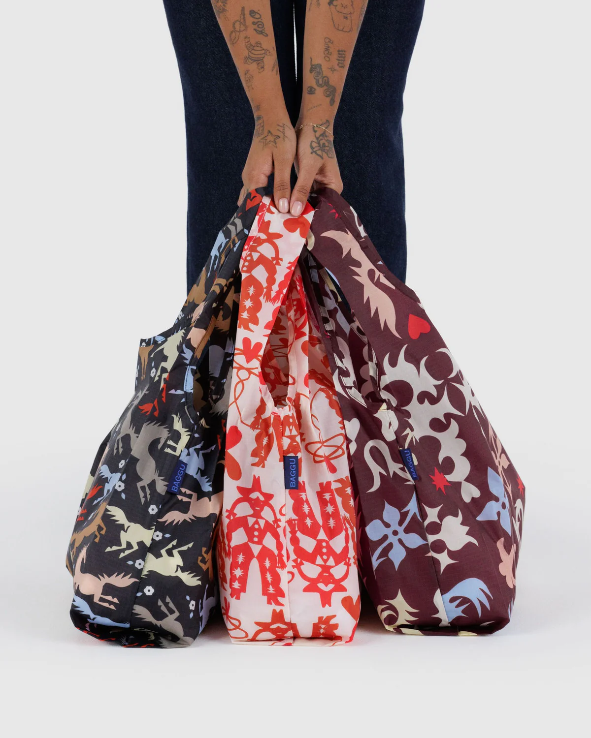 Standard Baggu Set of 3 - Western Cut-Outs - Image 2