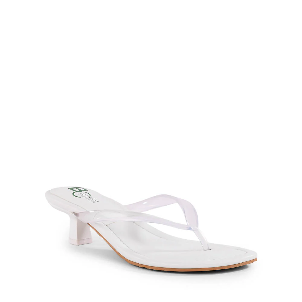 Starburst Heel - White/Clear - Image 3