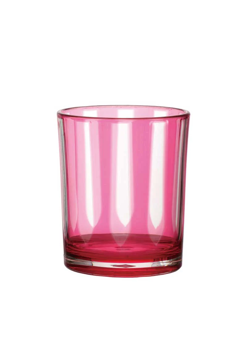 Stripe Drink Tumbler - Pink