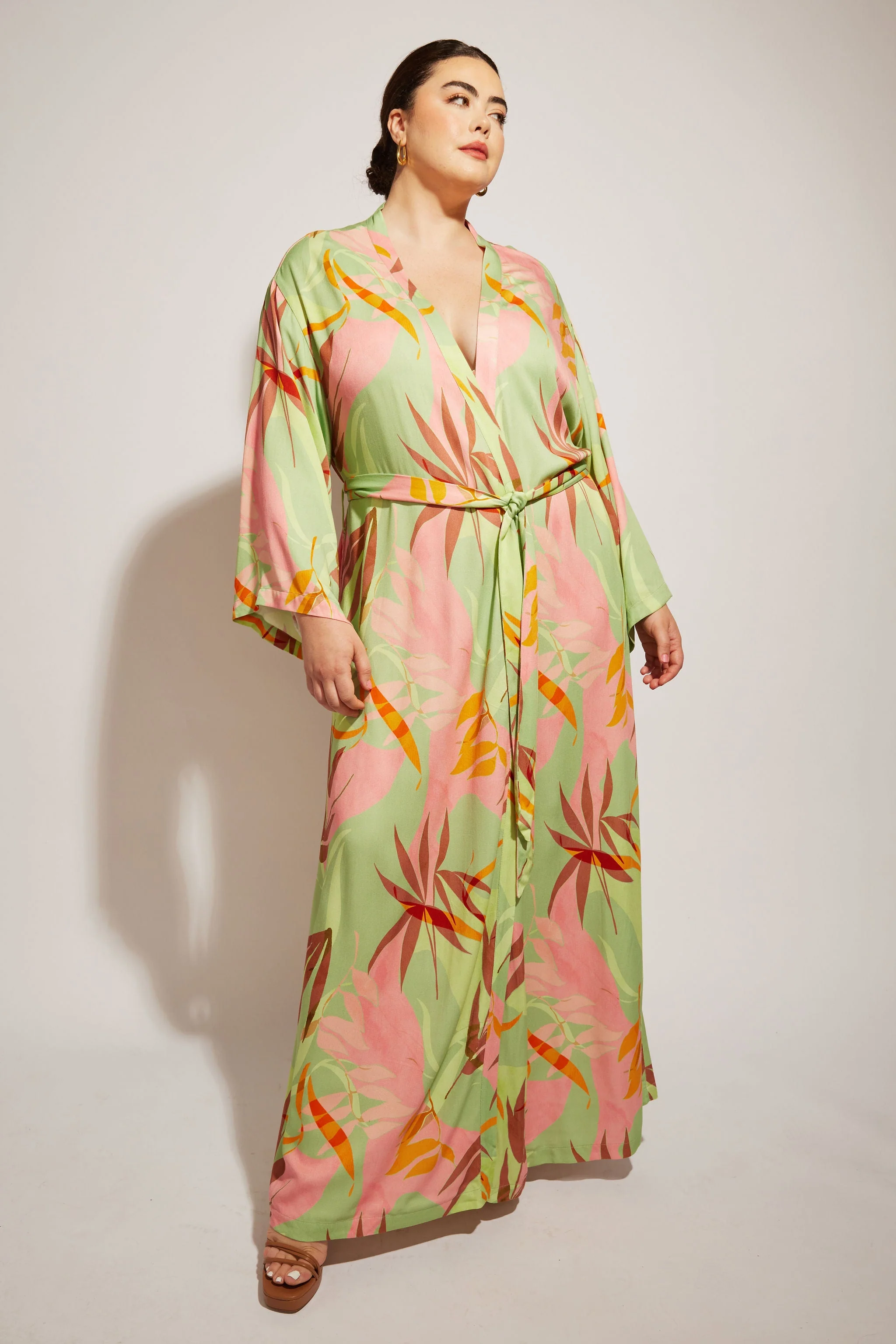 Sunset Kimono II - Birds of Paradise - Image 6