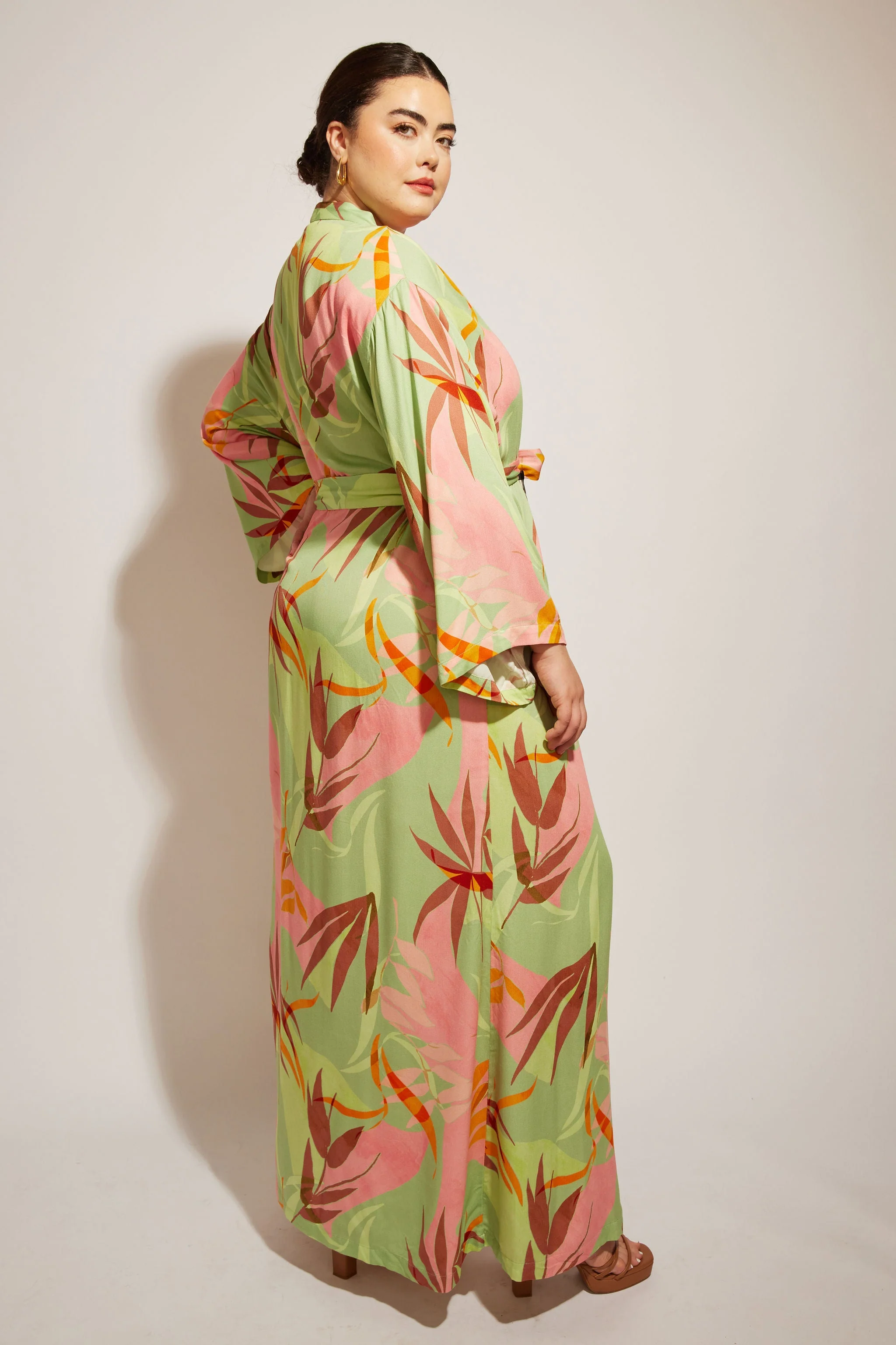 Sunset Kimono II - Birds of Paradise - Image 7