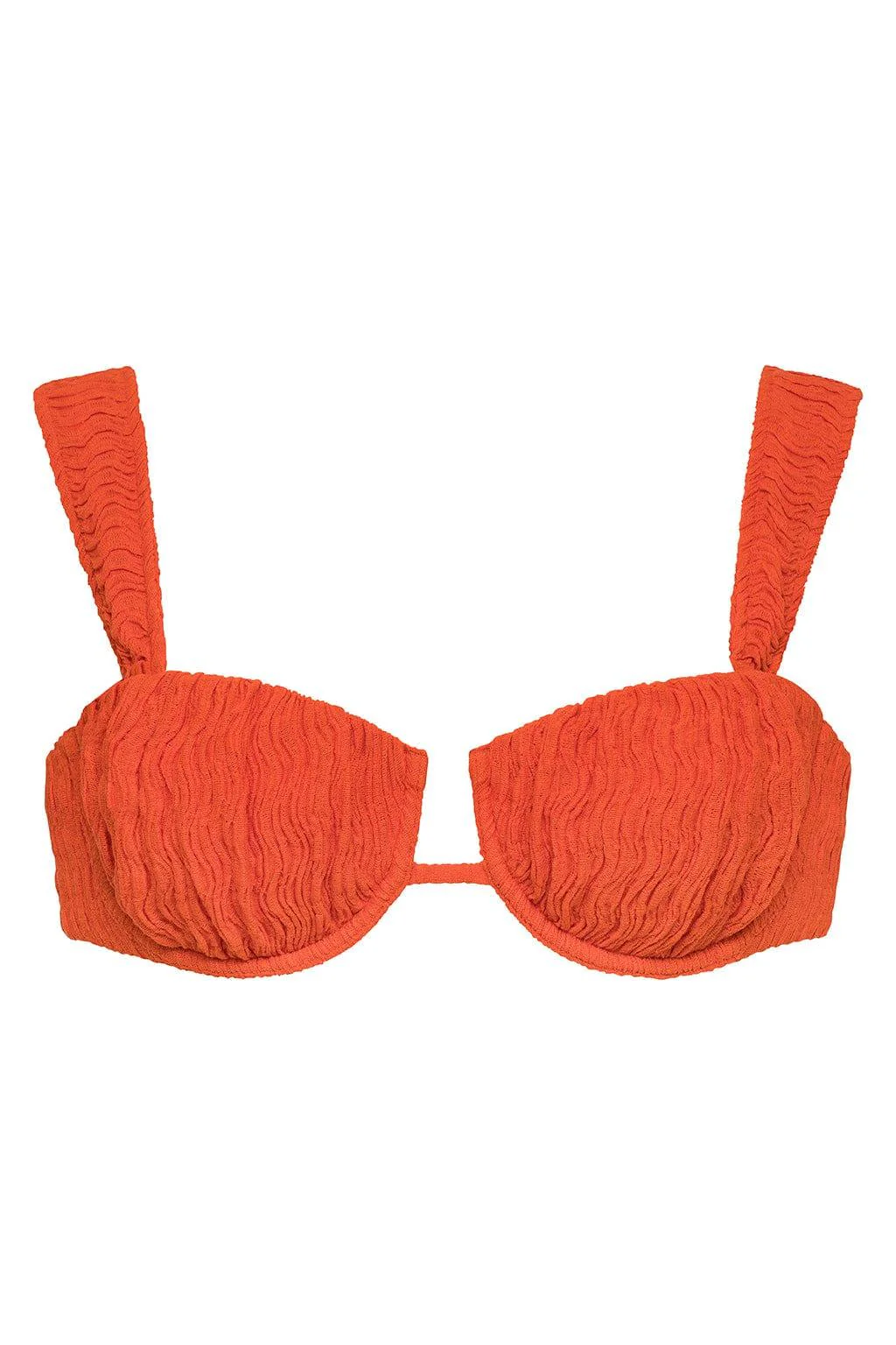 Tangerine Petal Bikini Top - Image 2