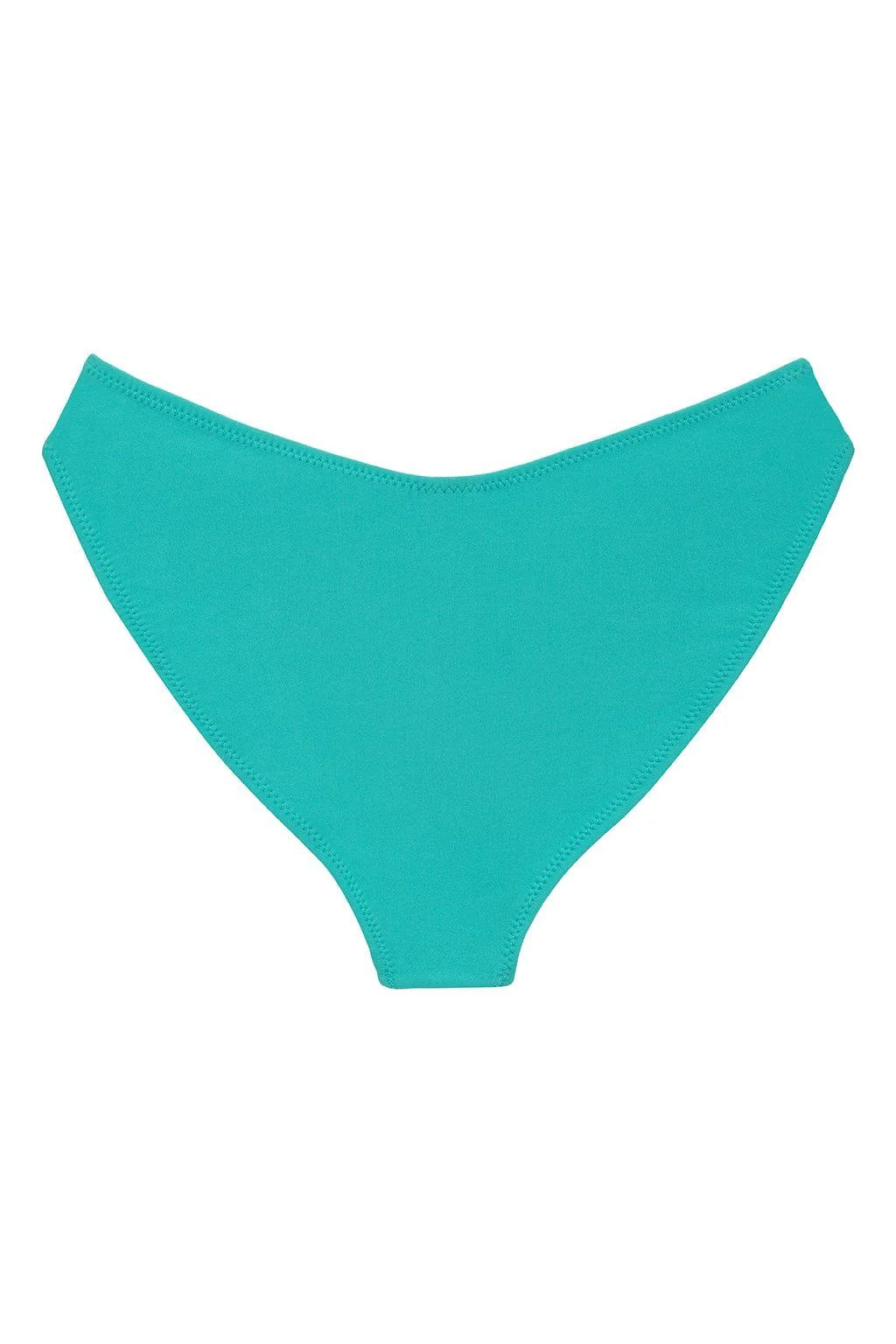 Teal Added Coverage Lulu (Zig-Zag Stitch) Bikini Bottom - Image 2