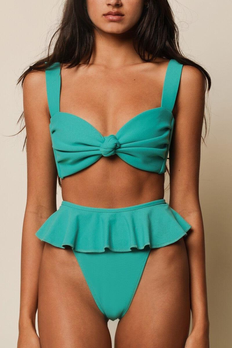 Teal Hayden Bikini Top - Image 3