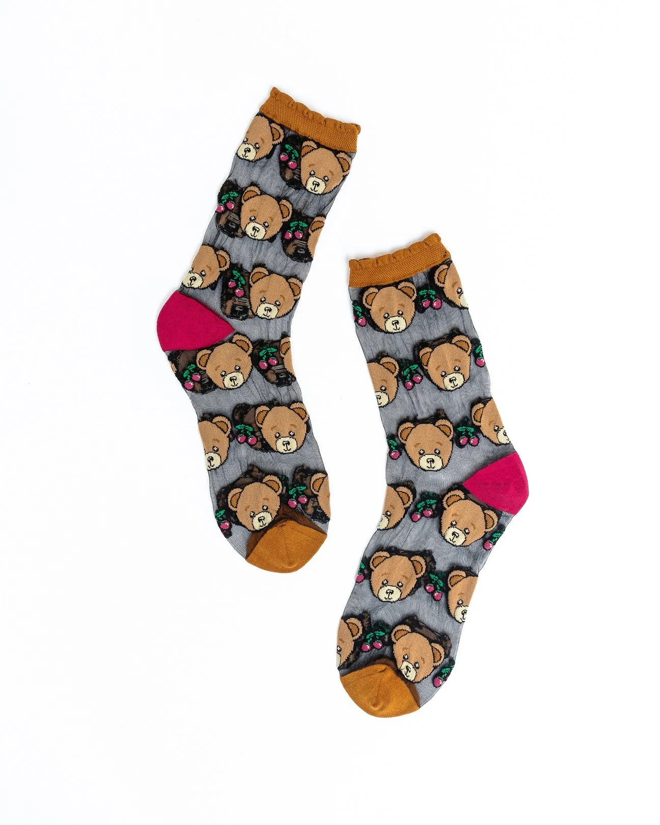 Teddy Bear Ankle Sock - Image 2