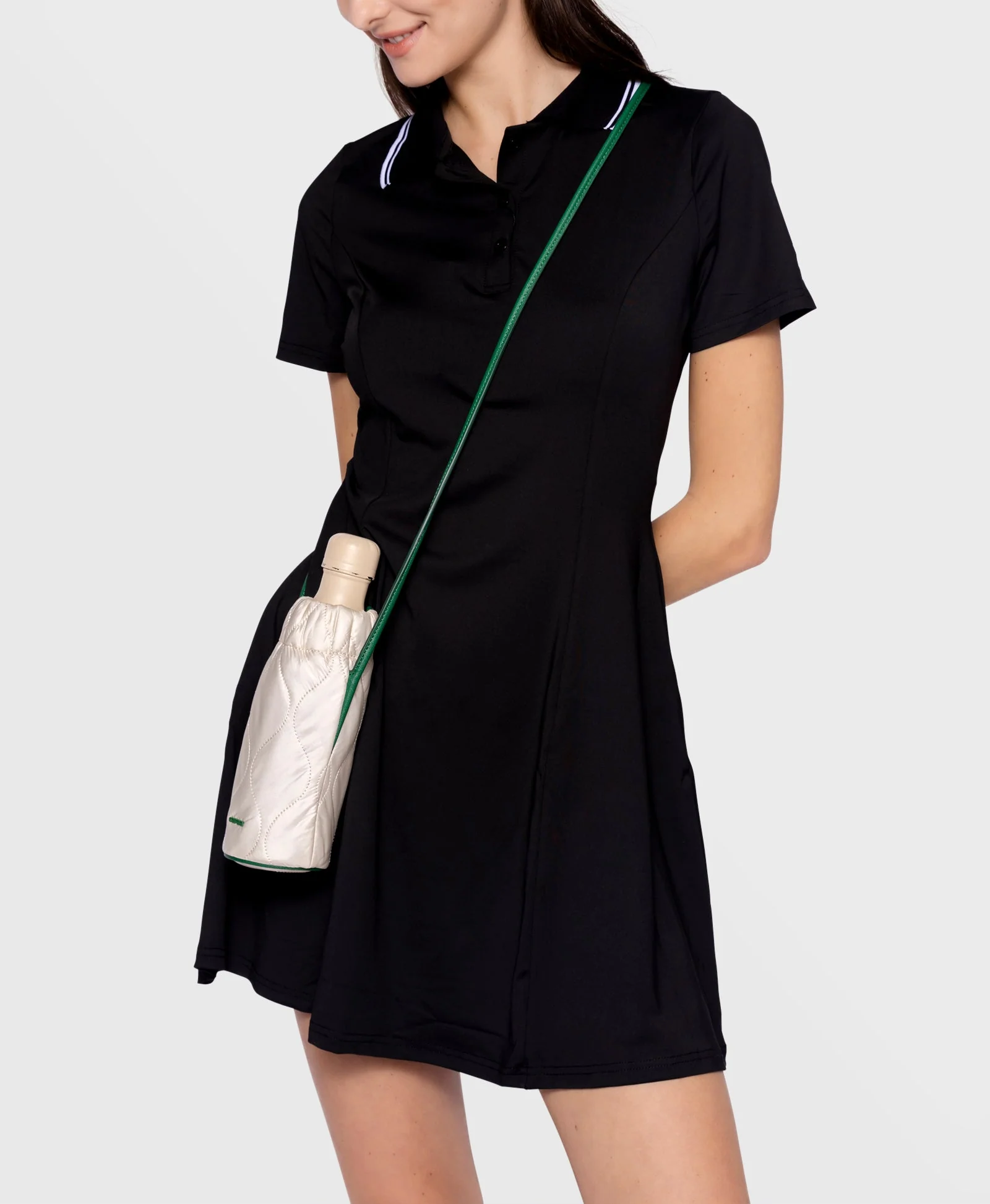 Tennis Bottle Bag - Ivory - Image 9