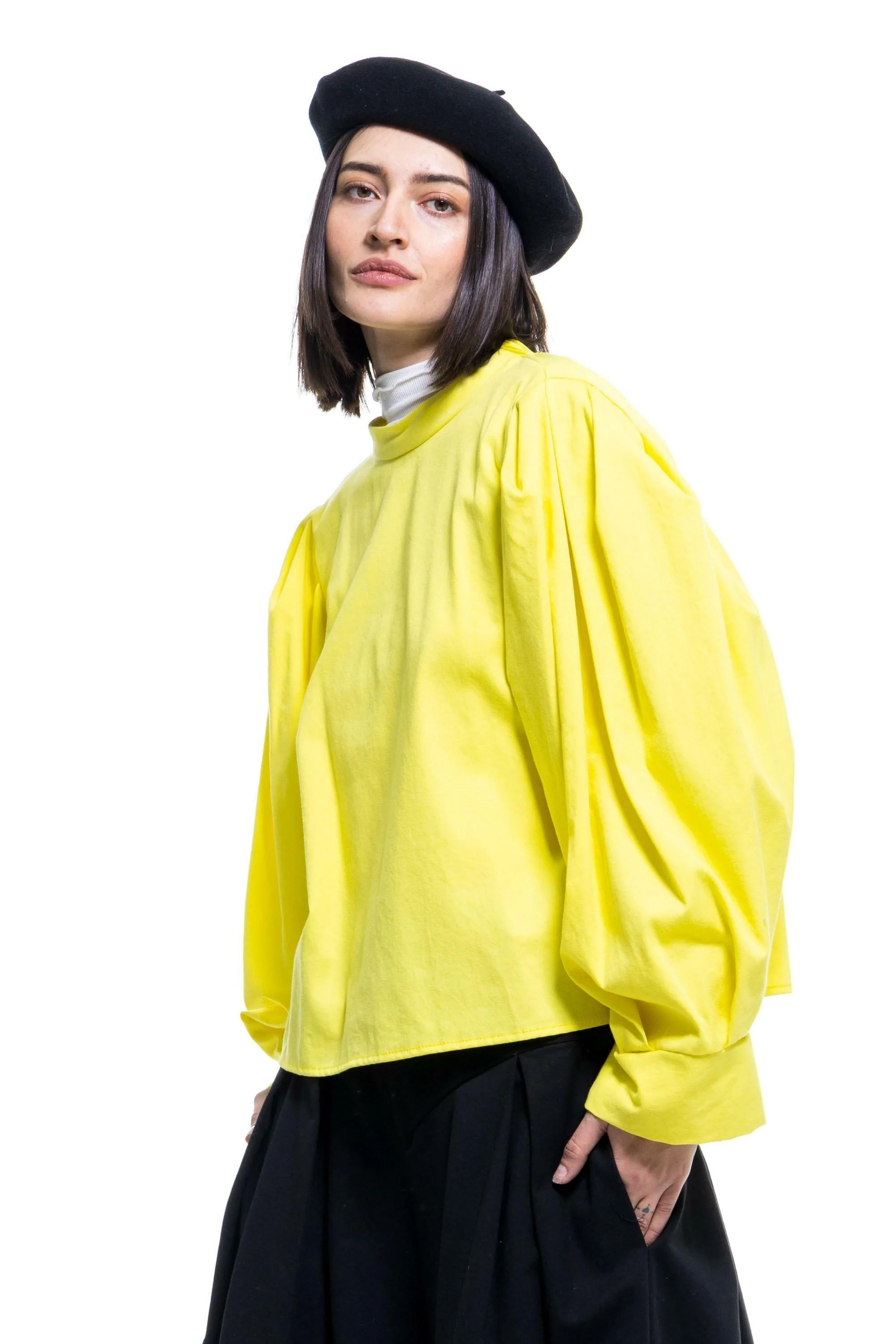Thatcher Top - Neon Yellow - Image 5