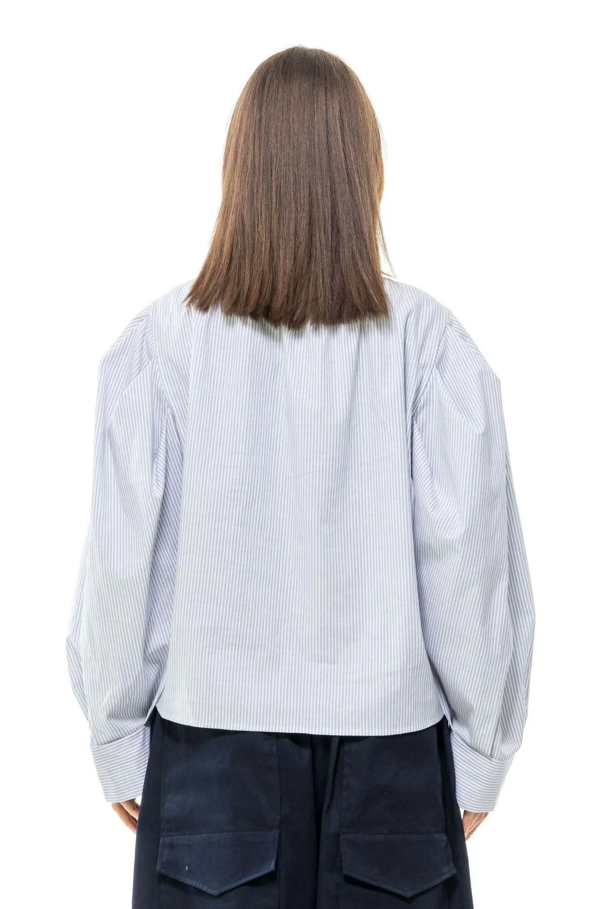 Thatcher Top - White Navy - Image 2