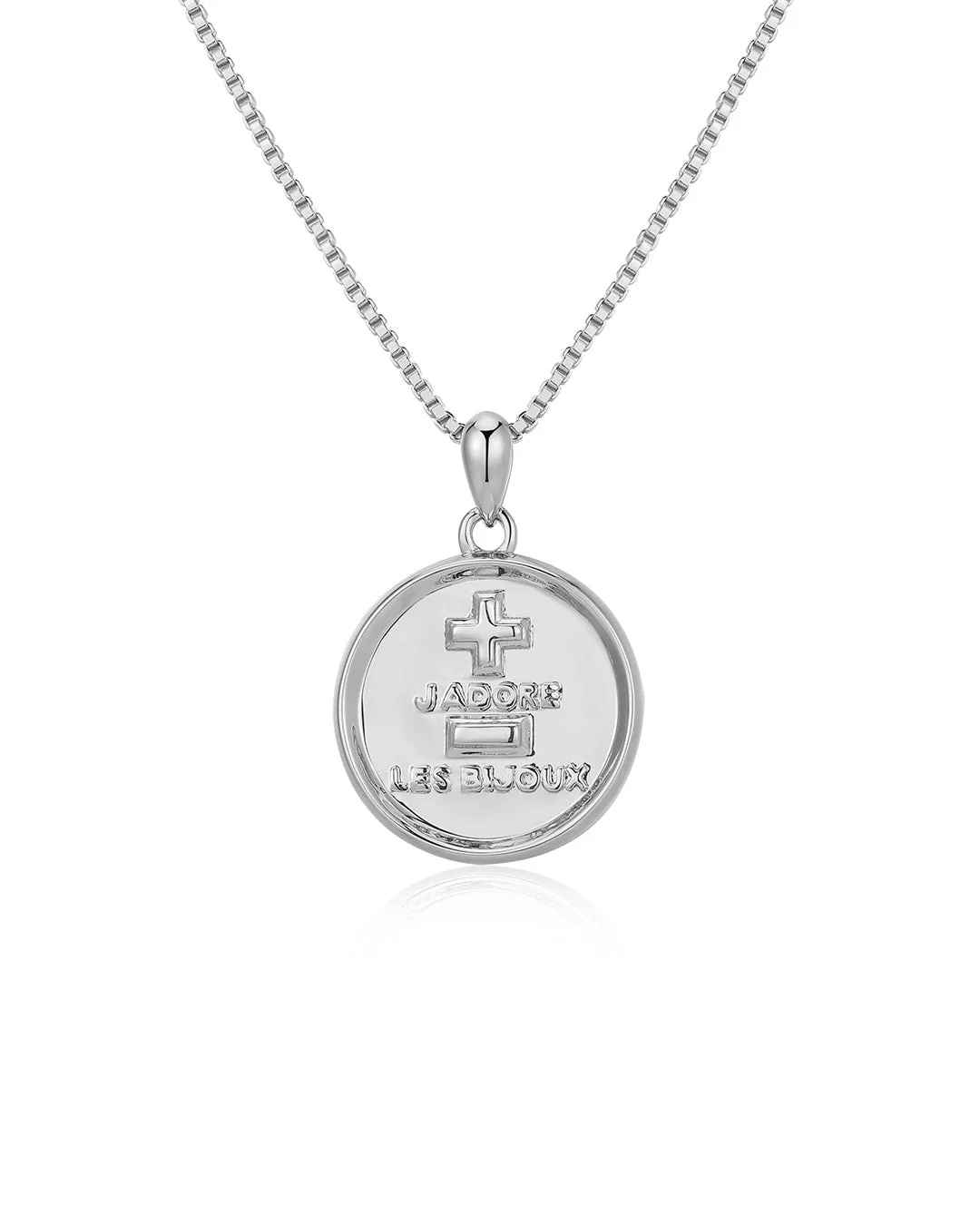 The 'I Love Jewelry' Coin Necklace - Image 2