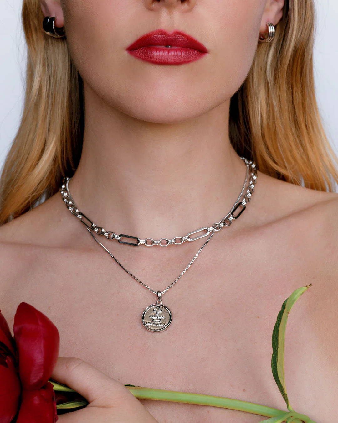 The 'I Love Jewelry' Coin Necklace - Image 5