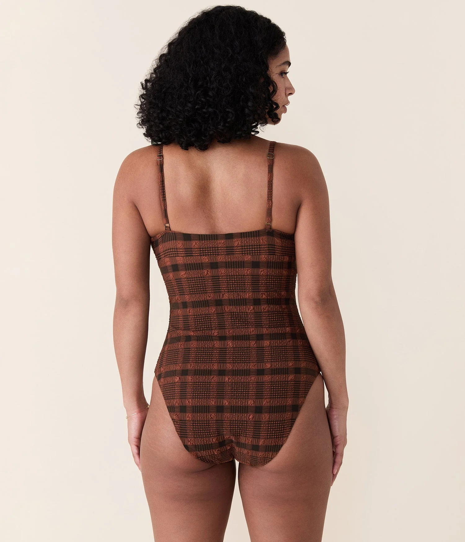 The Lanikai One Piece - Sierra Plaid, Long Torso - Image 2