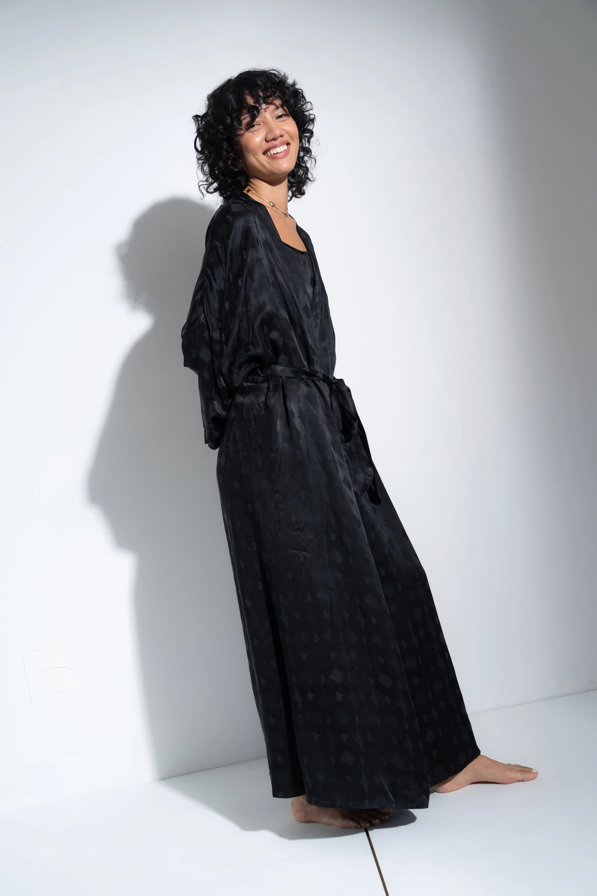 The Long Robe - Black Zig Zag - Image 2