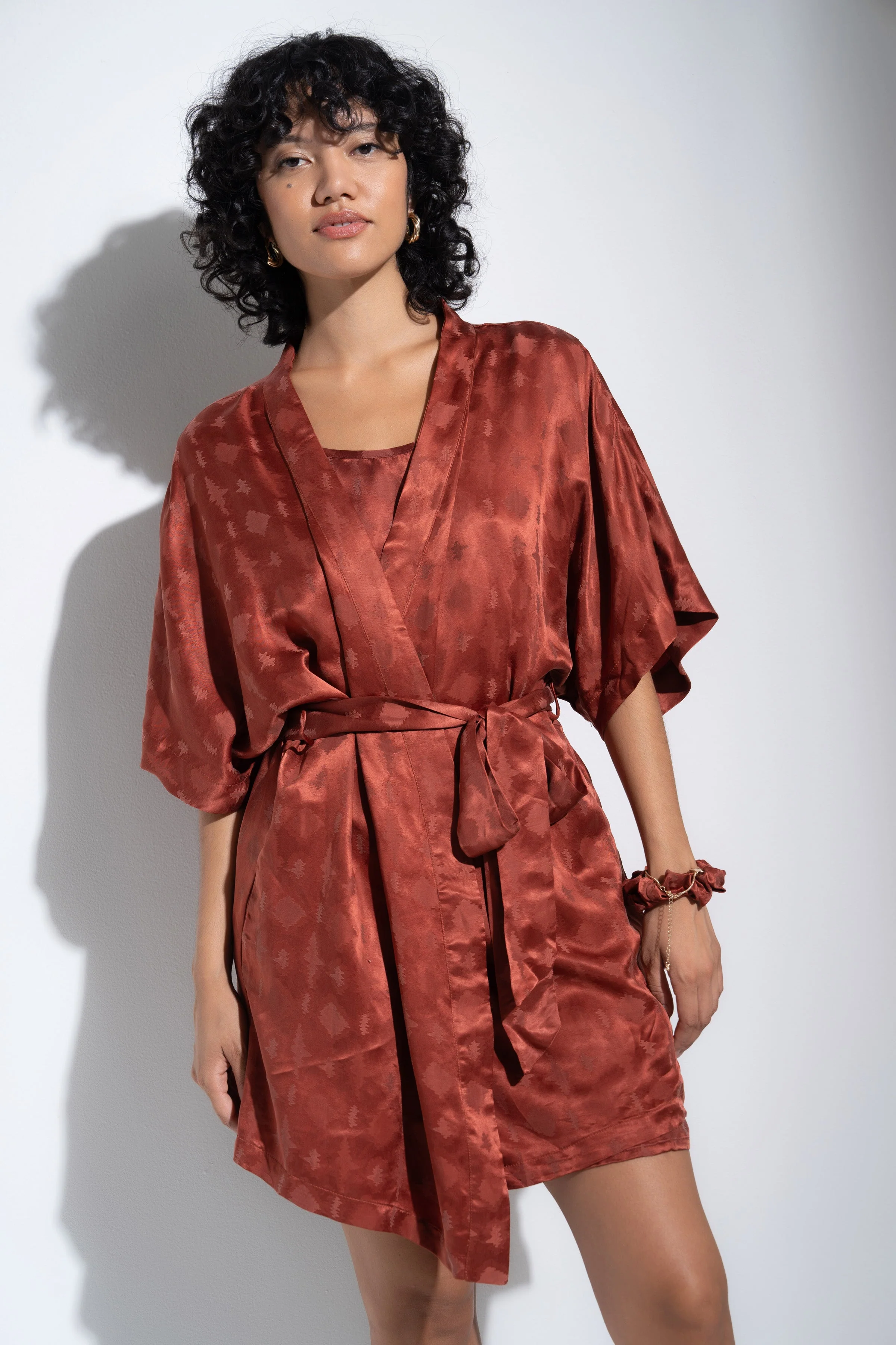 The Short Robe - Rust - Image 2