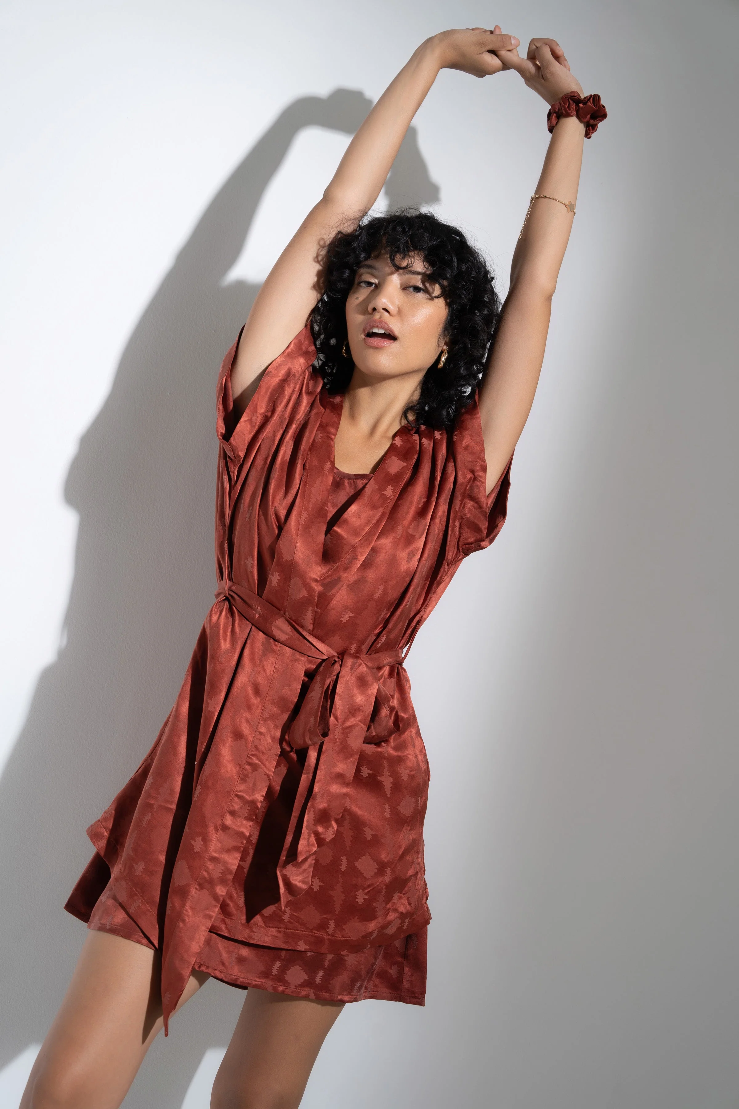 The Short Robe - Rust - Image 3