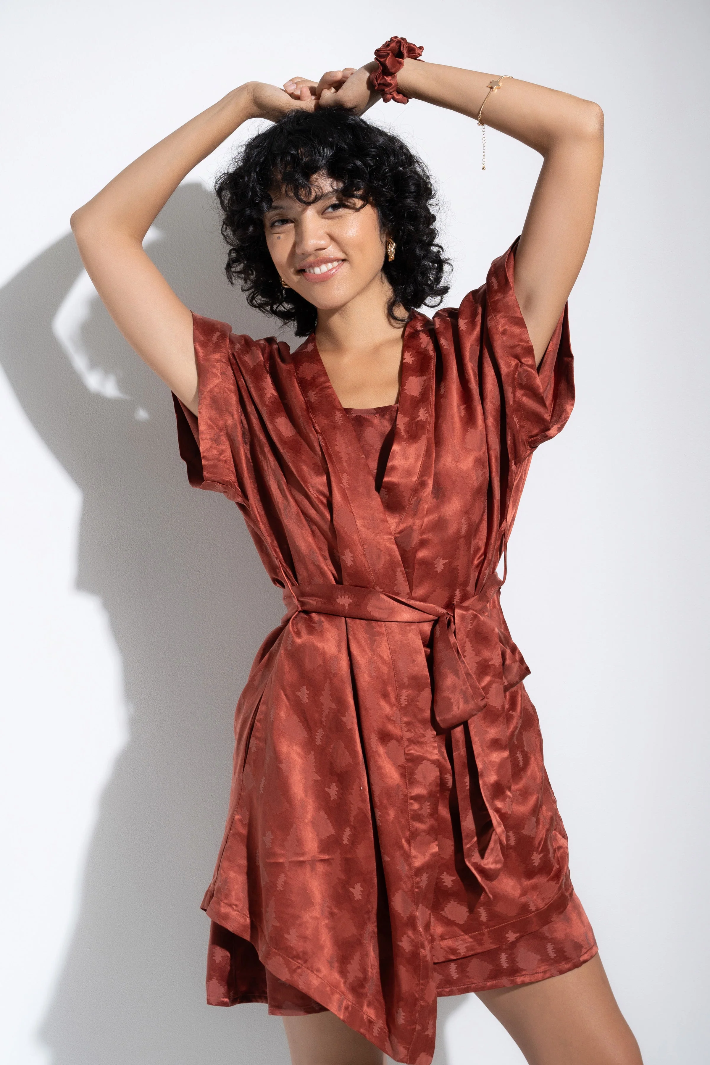 The Short Robe - Rust - Image 4