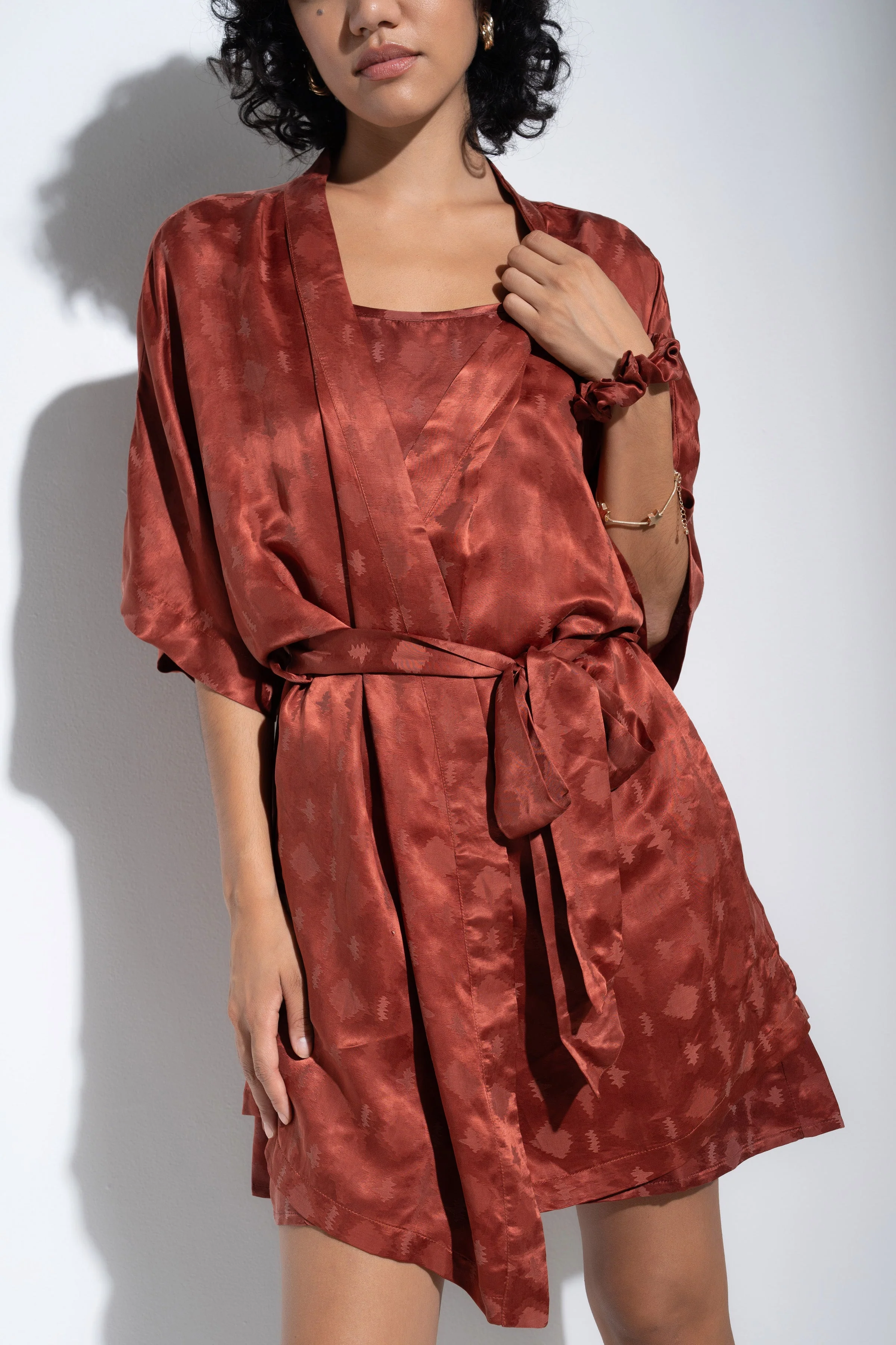 The Short Robe - Rust - Image 5