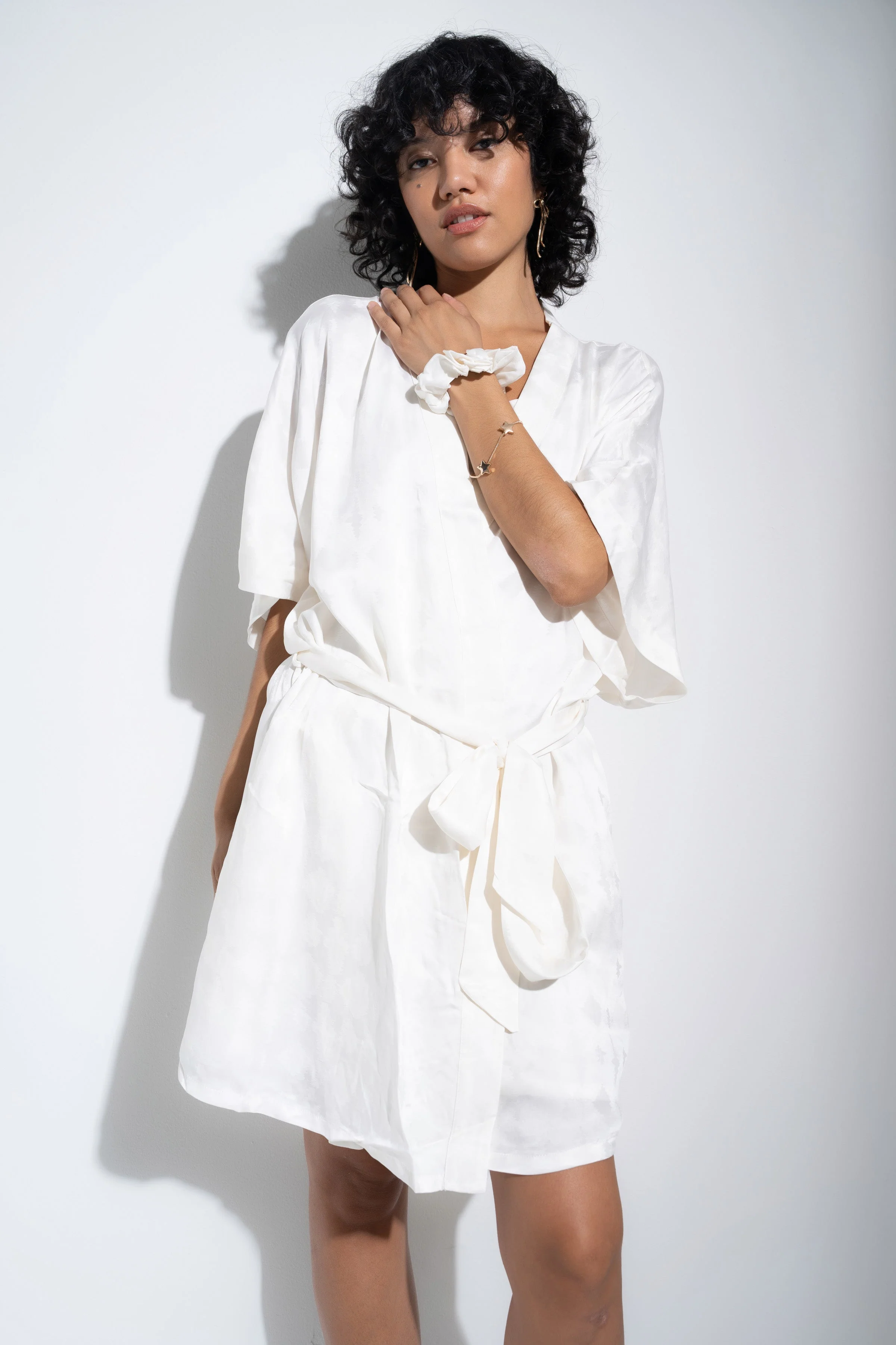 The Short Robe - White - Image 5