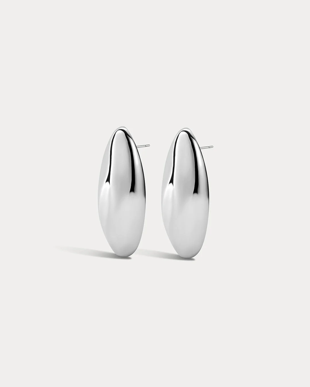 The XL Chrome Orb Studs