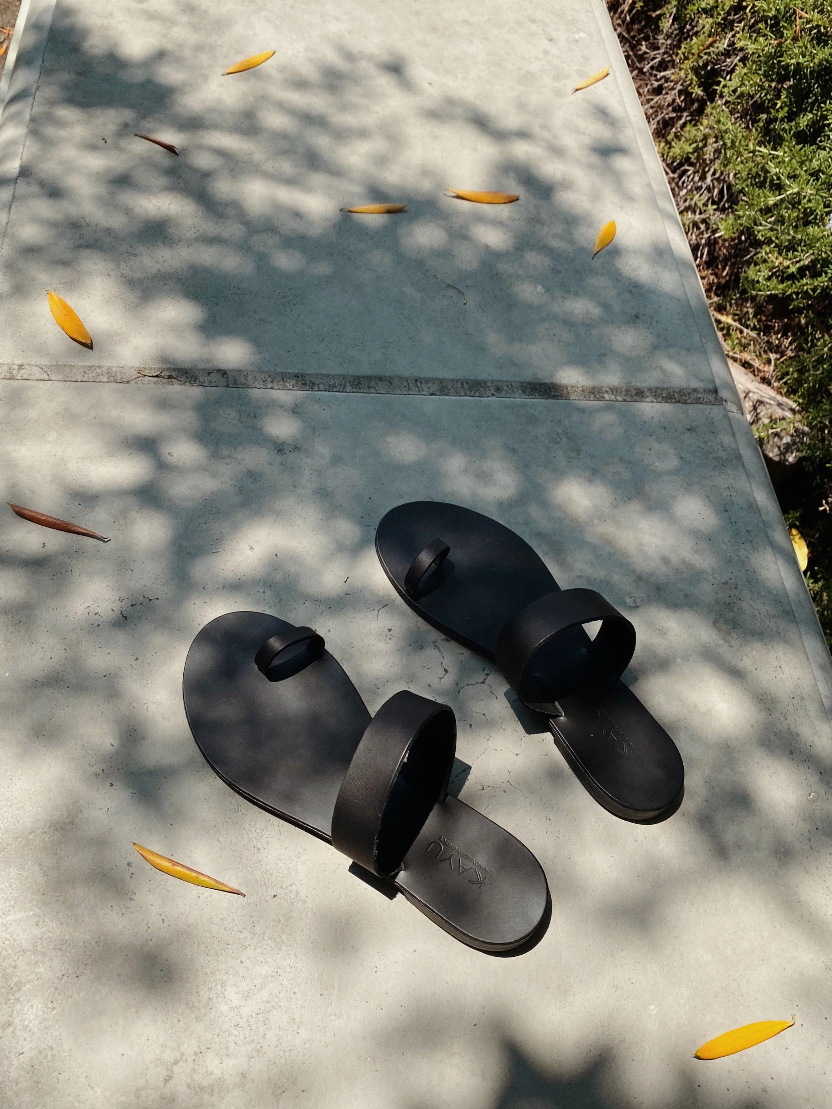 Thessa Vegetable Tanned Leather Sandal - Image 4