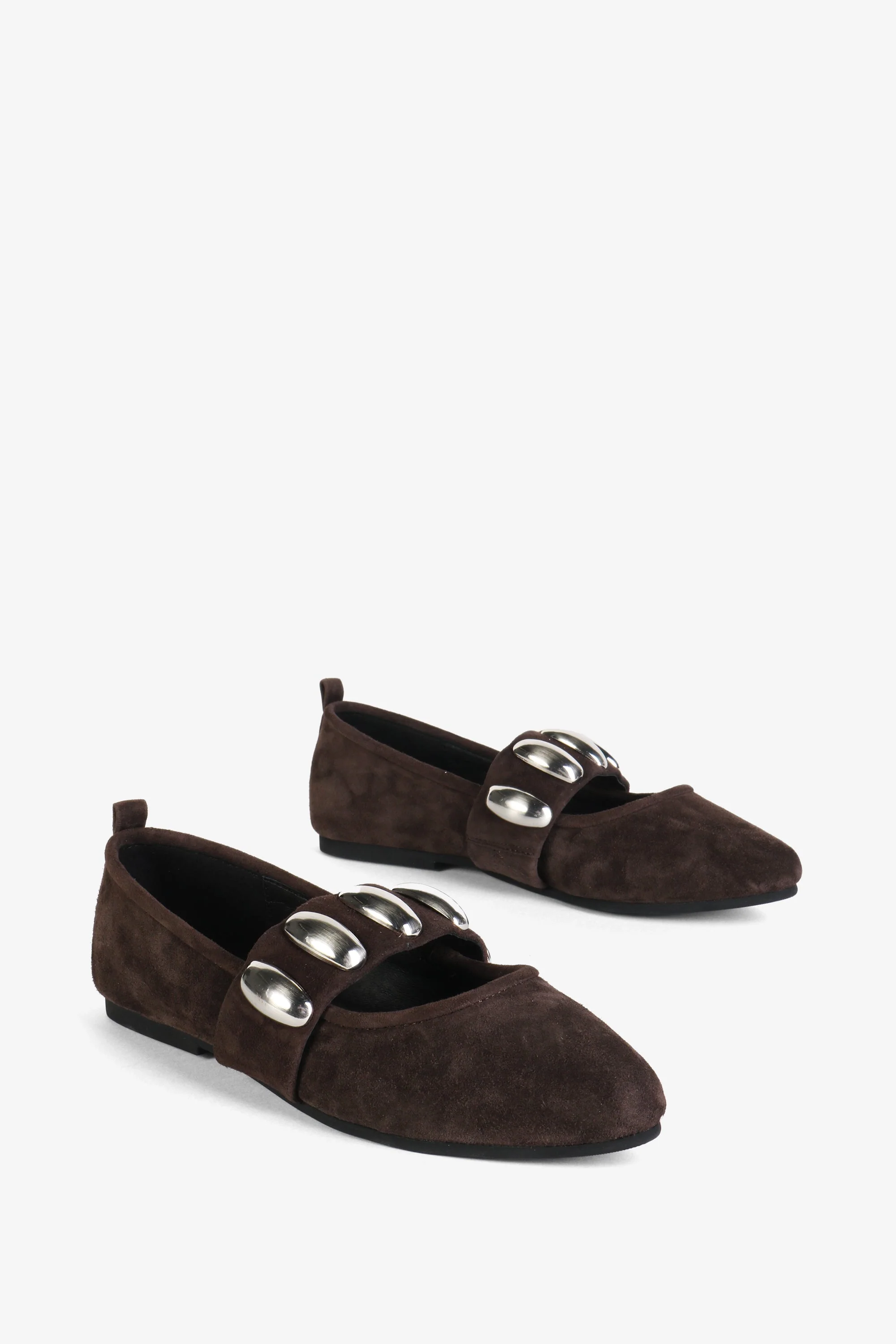 Tone Oversized Stud Mary Jane Flat - Image 7