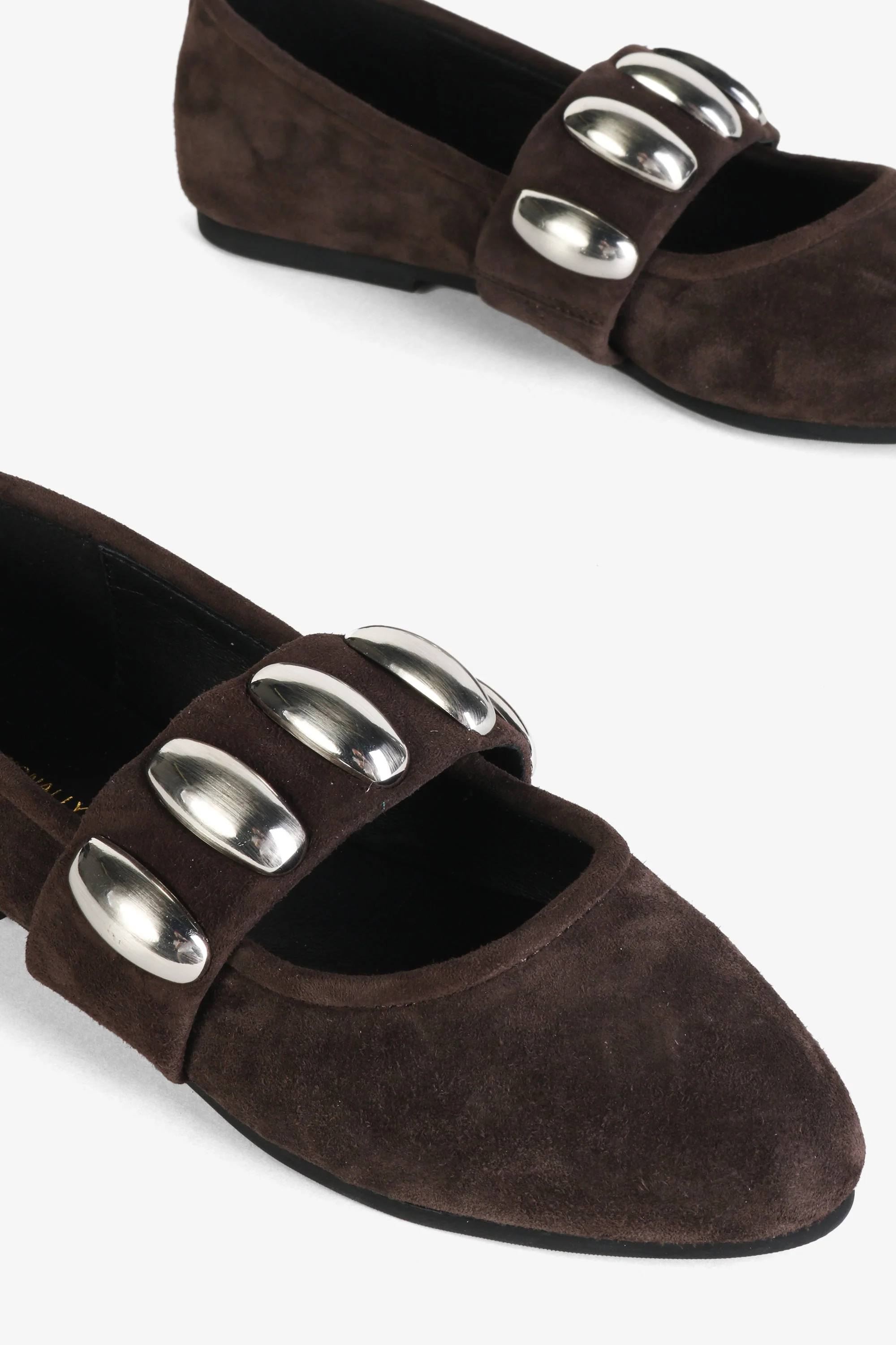 Tone Oversized Stud Mary Jane Flat - Image 9