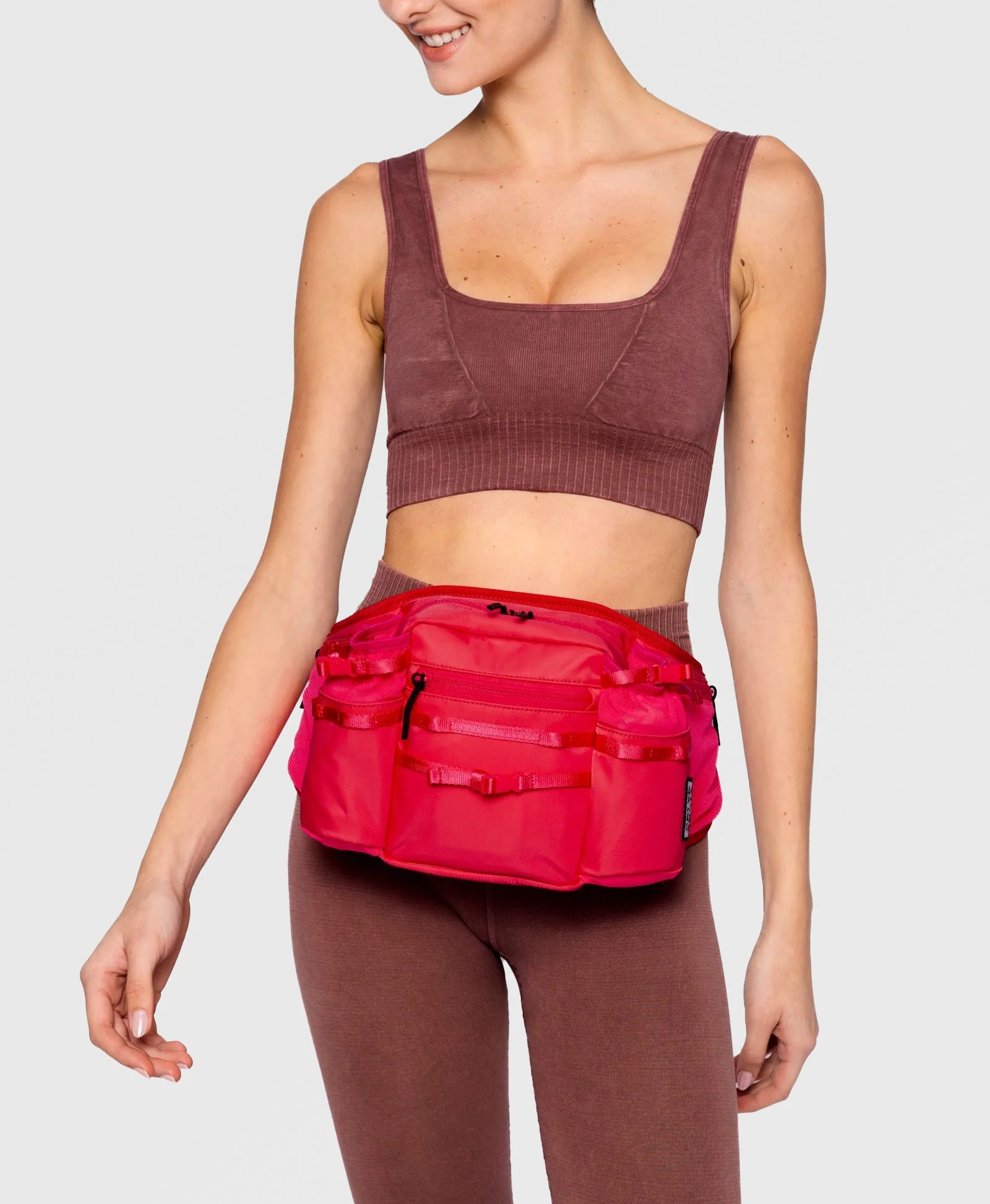 Travel Waistbag - Neon Pink - Image 8