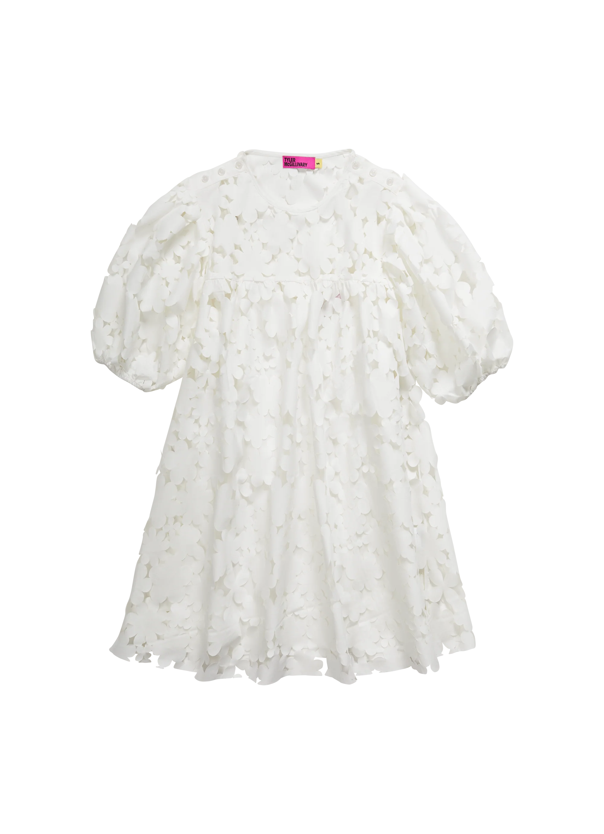 Trixie Dress - Off-White Cartoon Cutout - Image 3