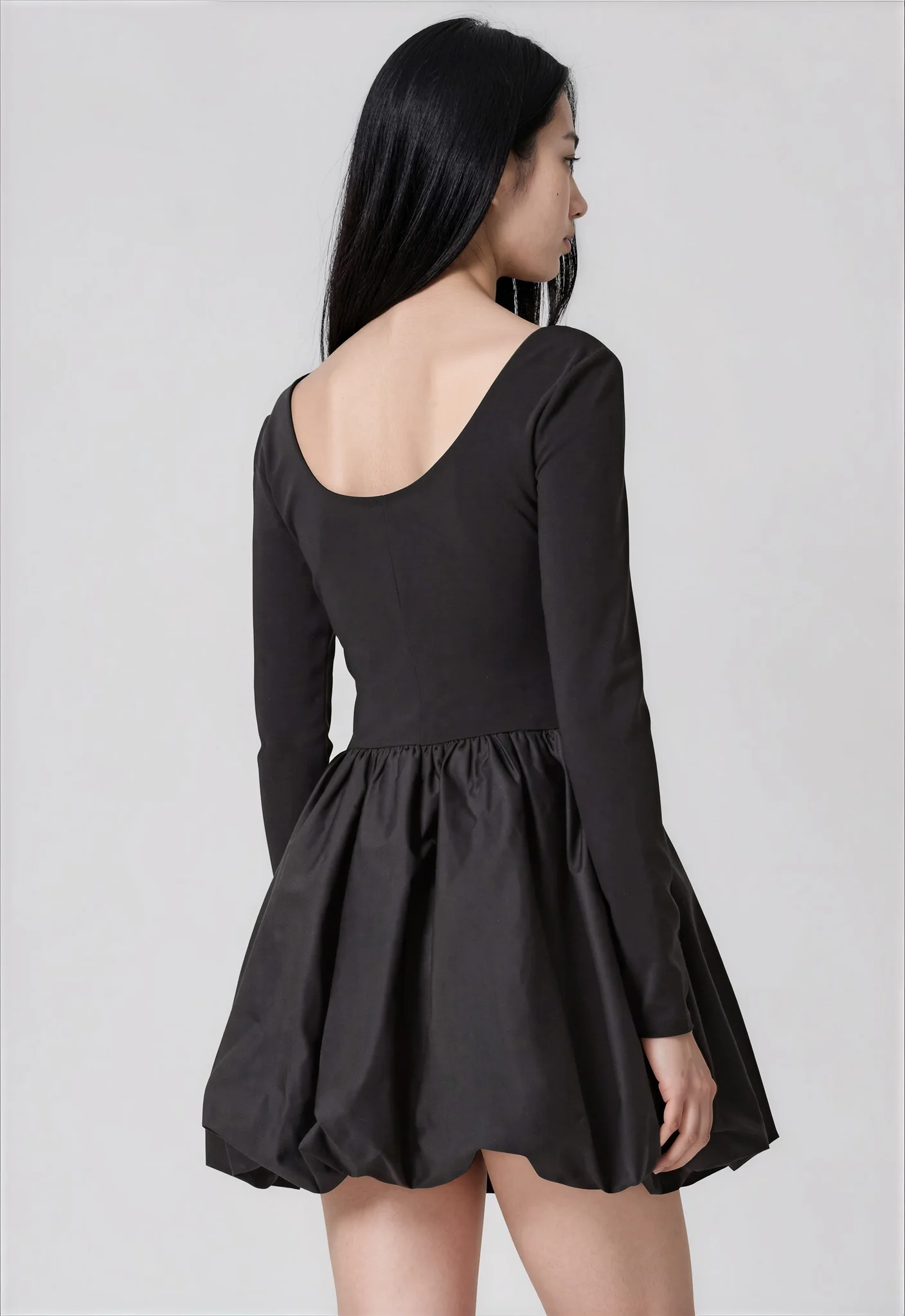 Thea Dress - Black - Image 2