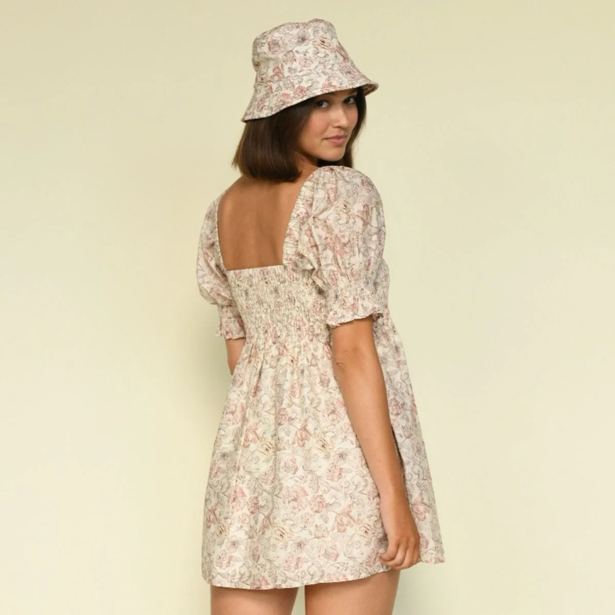 Venecia Floral Bucket Hat - Image 2