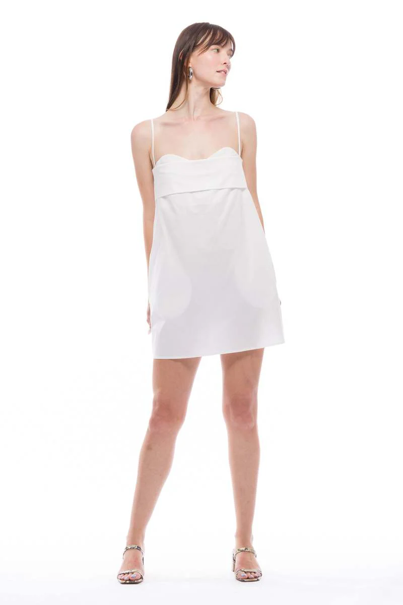 Verona Dress Short - Ivory - Image 3