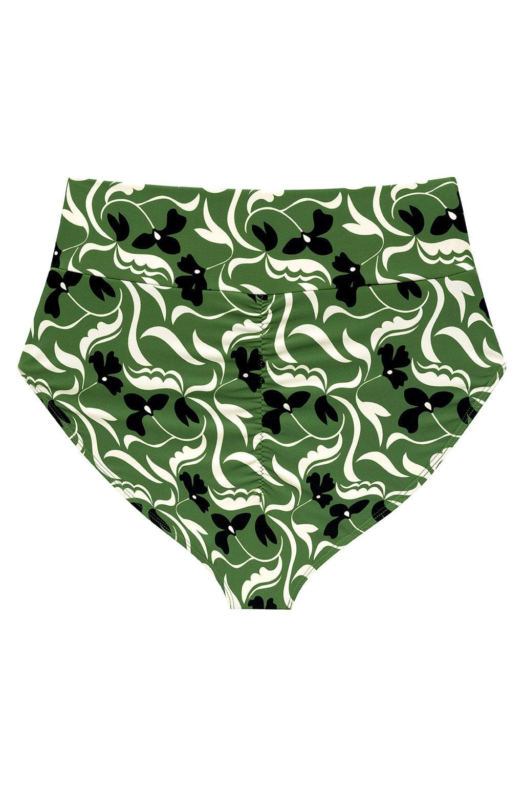Veronica Floral Full Coverage High Rise Bikini Bottom - Image 3